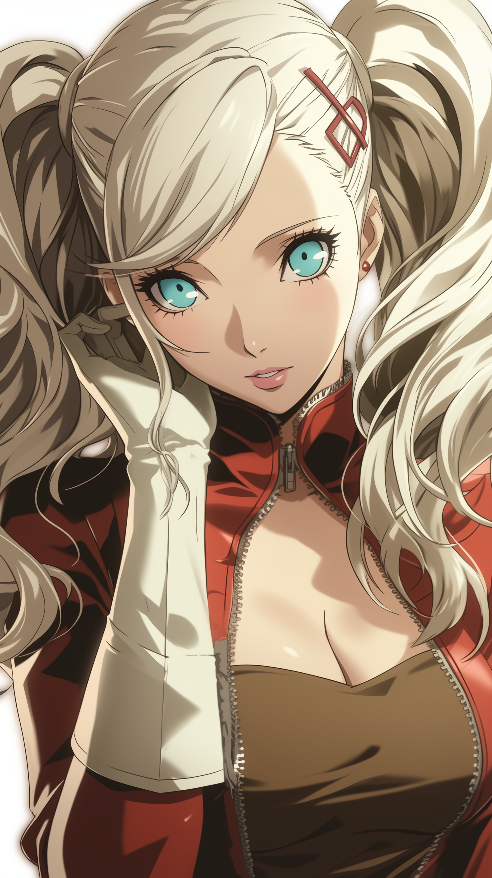 Ann - Art, Anime, Anime art, Persona, Persona 5, Games, Game art, Neural network art, Ann takamaki, Longpost