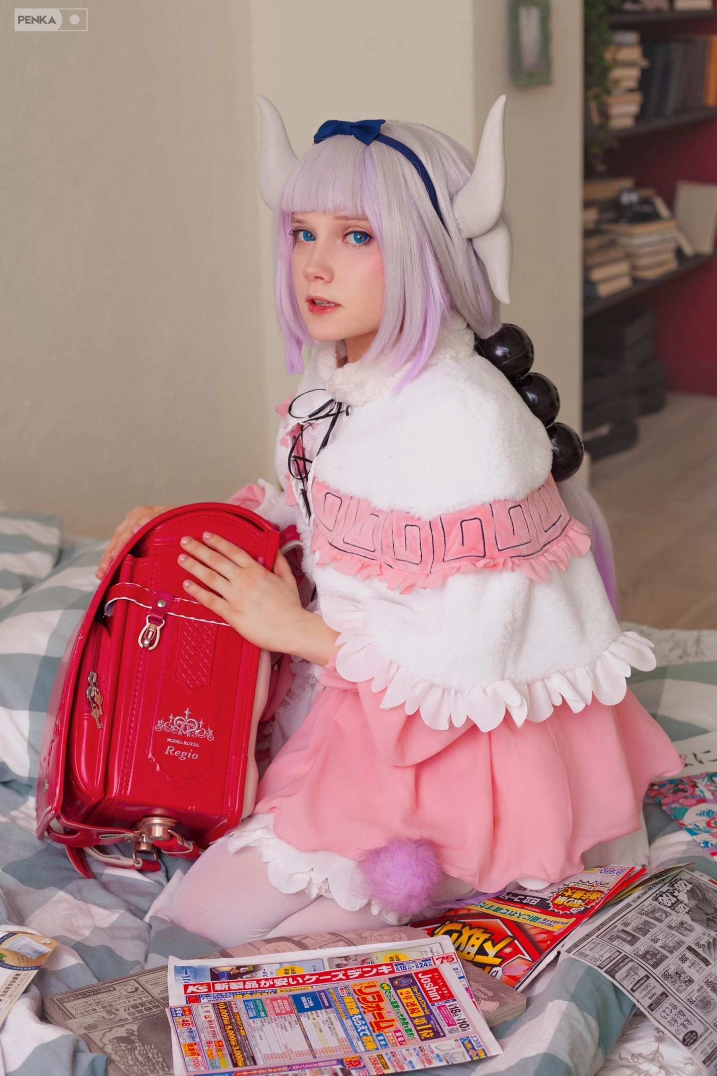 Kanna Kamui | Kobayashi-san Chi no Maid - Cosplay, Kanna kamui, Kobayashi-san chi no maidragon, VKontakte (link), The photo, Longpost