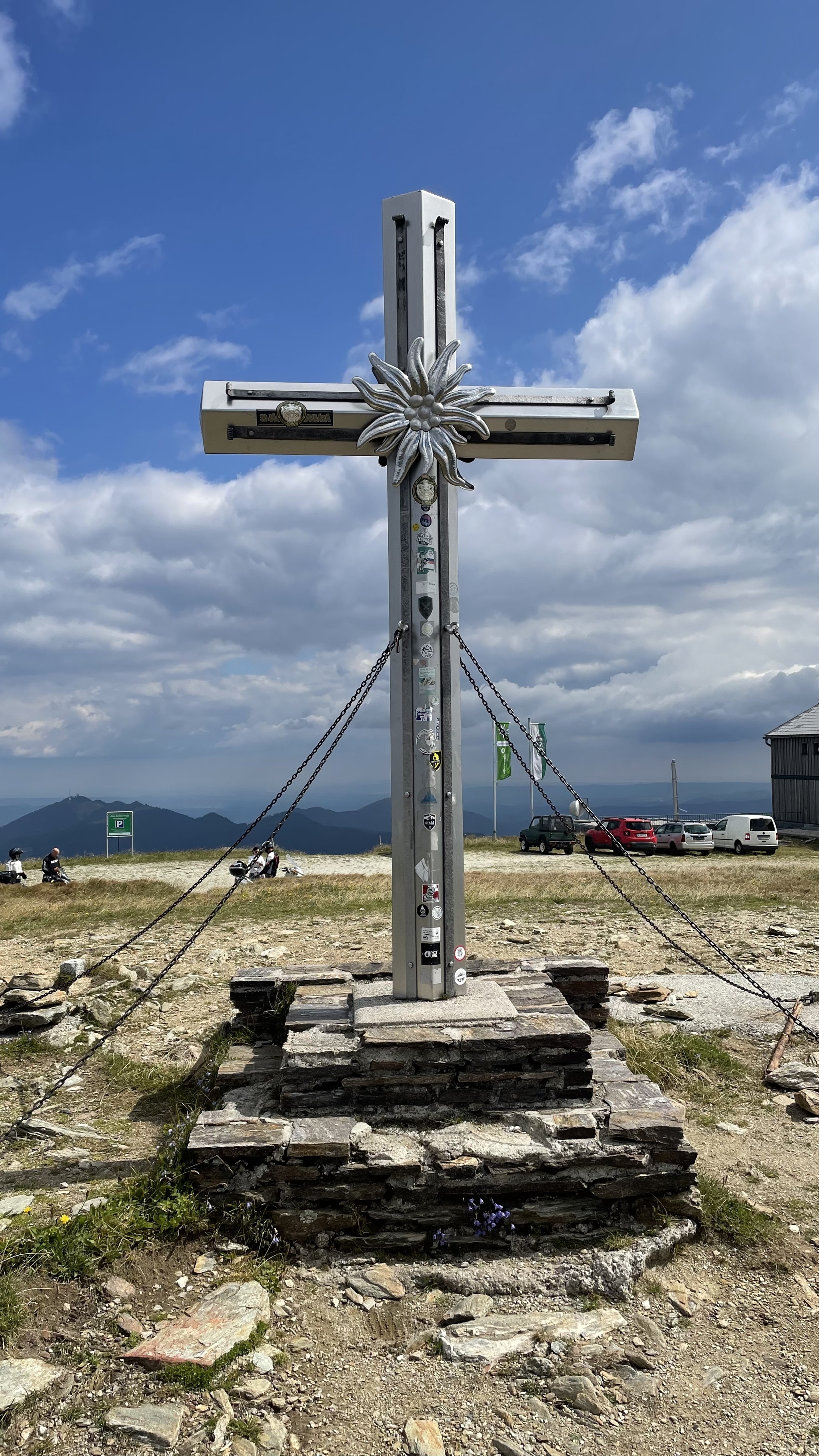 Hiking Austria: Stuhleck Gipfel - My, Hike, The mountains, Alps, Height, Friends, Travels, Austria, Climbing, Nature, Mushrooms, People, Forest, The photo, Longpost