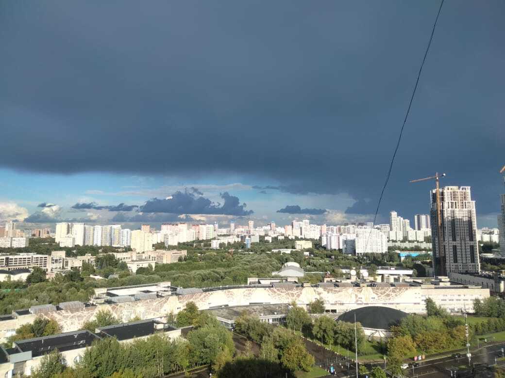 Clouds 11-08-24 - My, Sky, Ship, Clouds, Thunderstorm, The photo