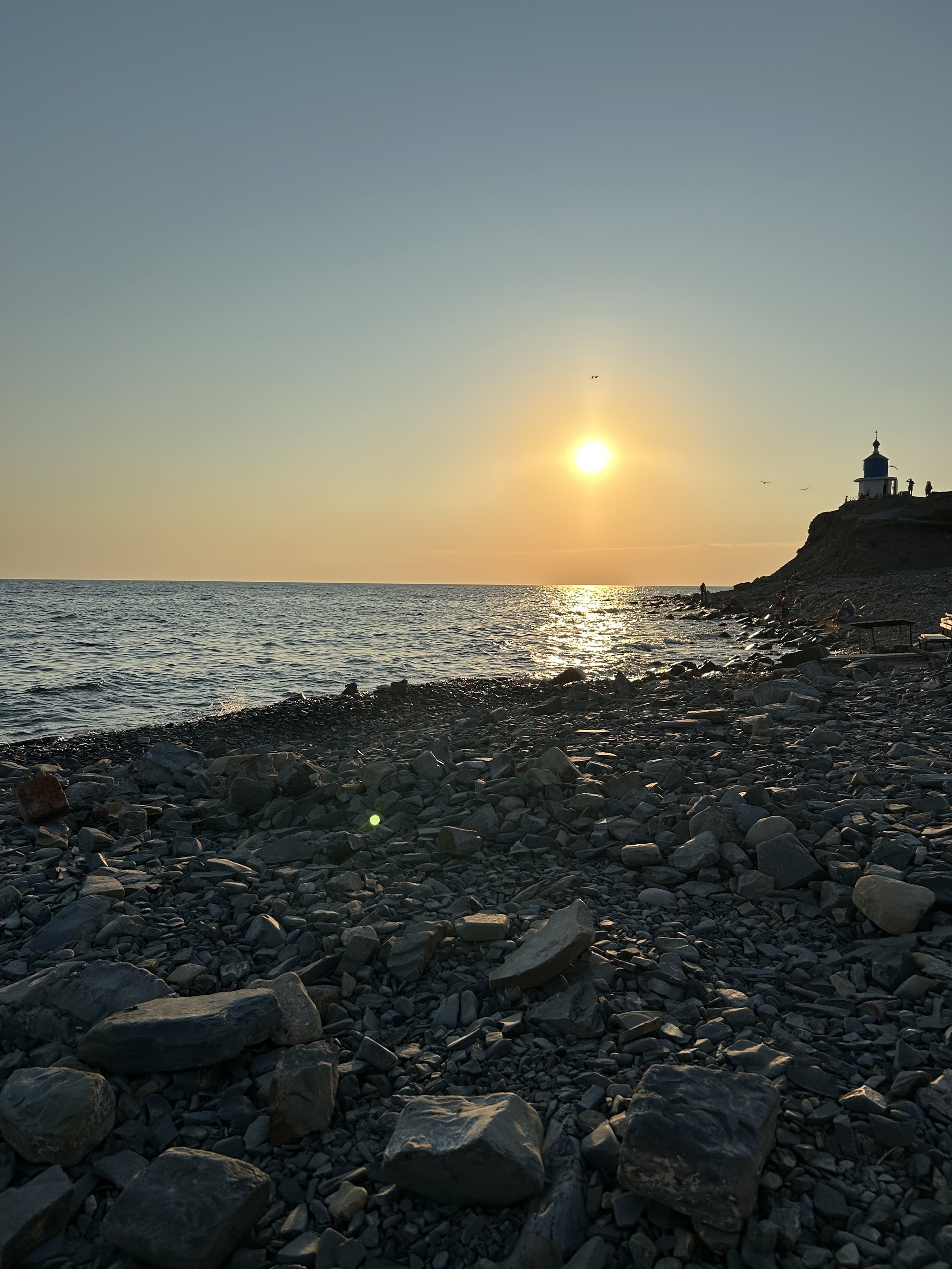 Our beautiful sea - My, Nature, Sea, Sunset, Shore, Relaxation, Vacation