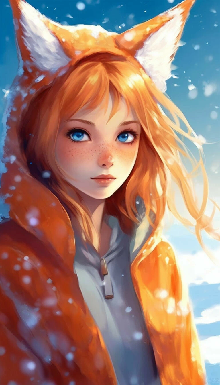 Beautiful profile pictures - Anime, Milota, Longpost, Neural network art