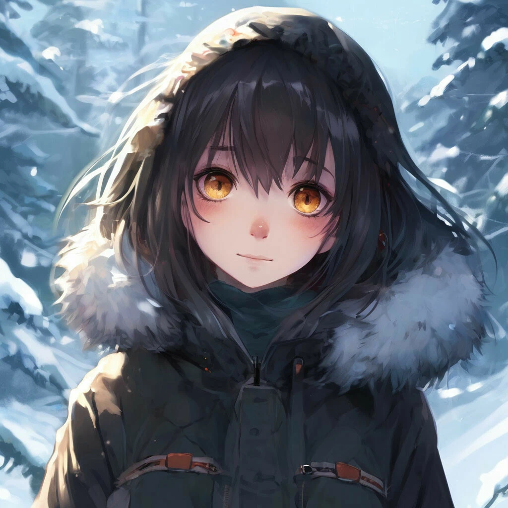 Beautiful profile pictures - Anime, Milota, Longpost, Neural network art