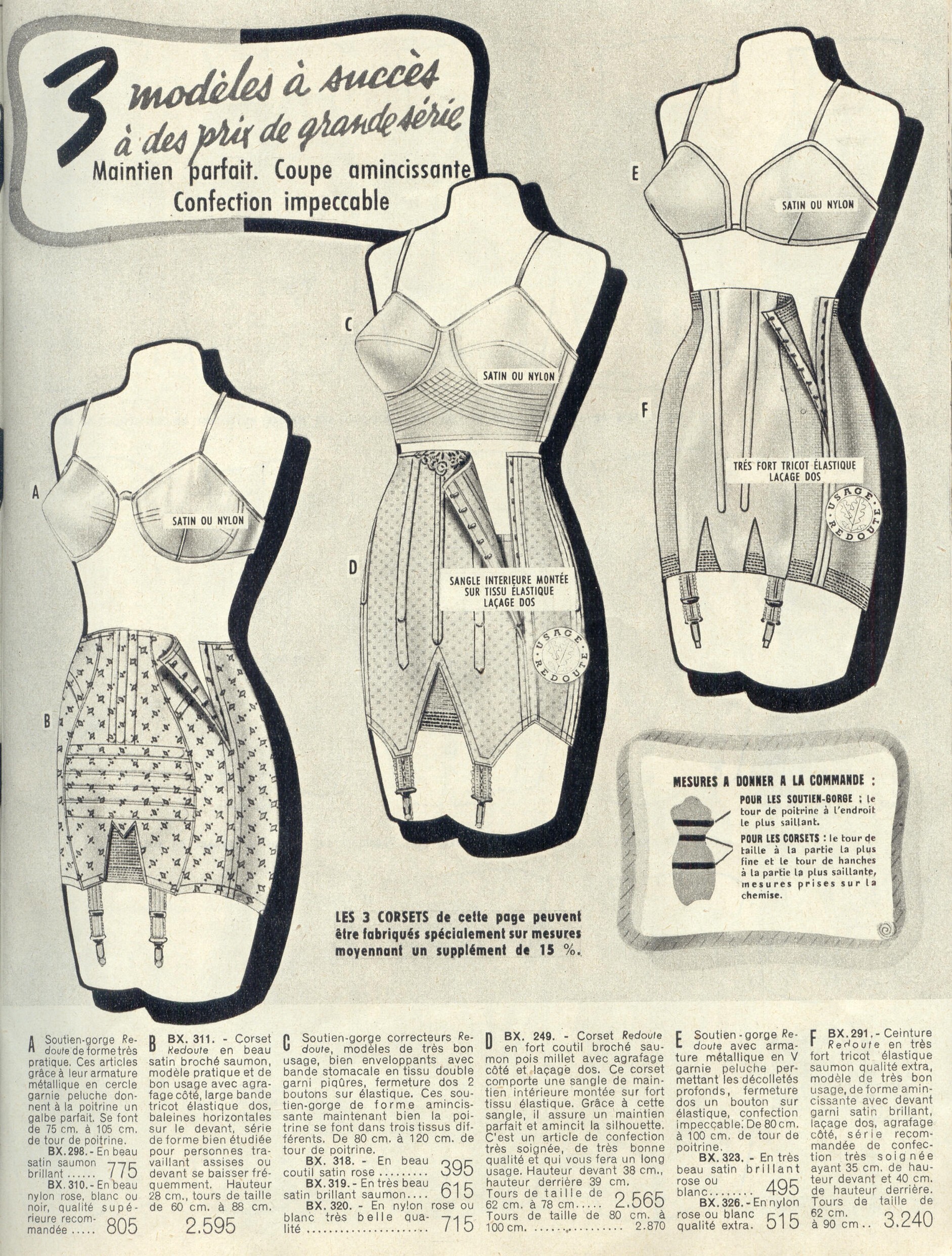 Catalog of clothing and accessories 1956-57. France - Images, Books, Catalog, Cloth, Shoes, France, Fashion, Style, Old photo, Longpost