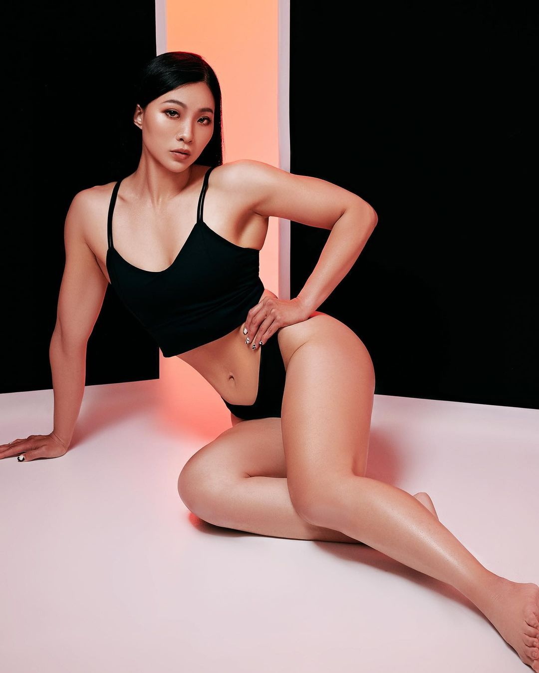 Gene Juani - Sports girls, Girls, Fitness Model, Bodybuilders, Strong girl, Figure, Asian, beauty, The photo, Swimsuit, Fitness Bikini, Video, Vertical video, Instagram (link), Longpost