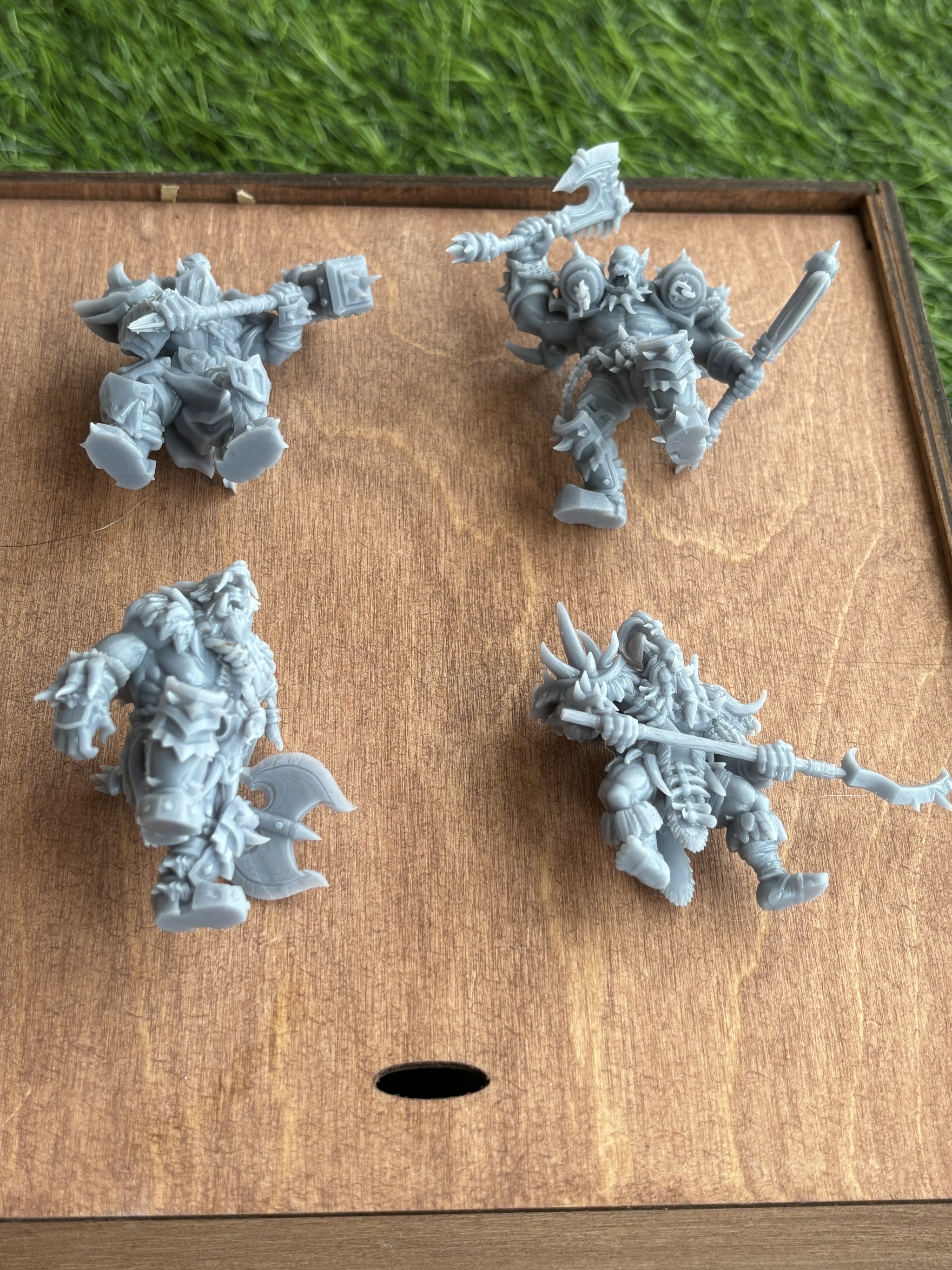 Orcs - My, 3D печать, 3D printer, Miniature, Figurines, Orcs, Longpost