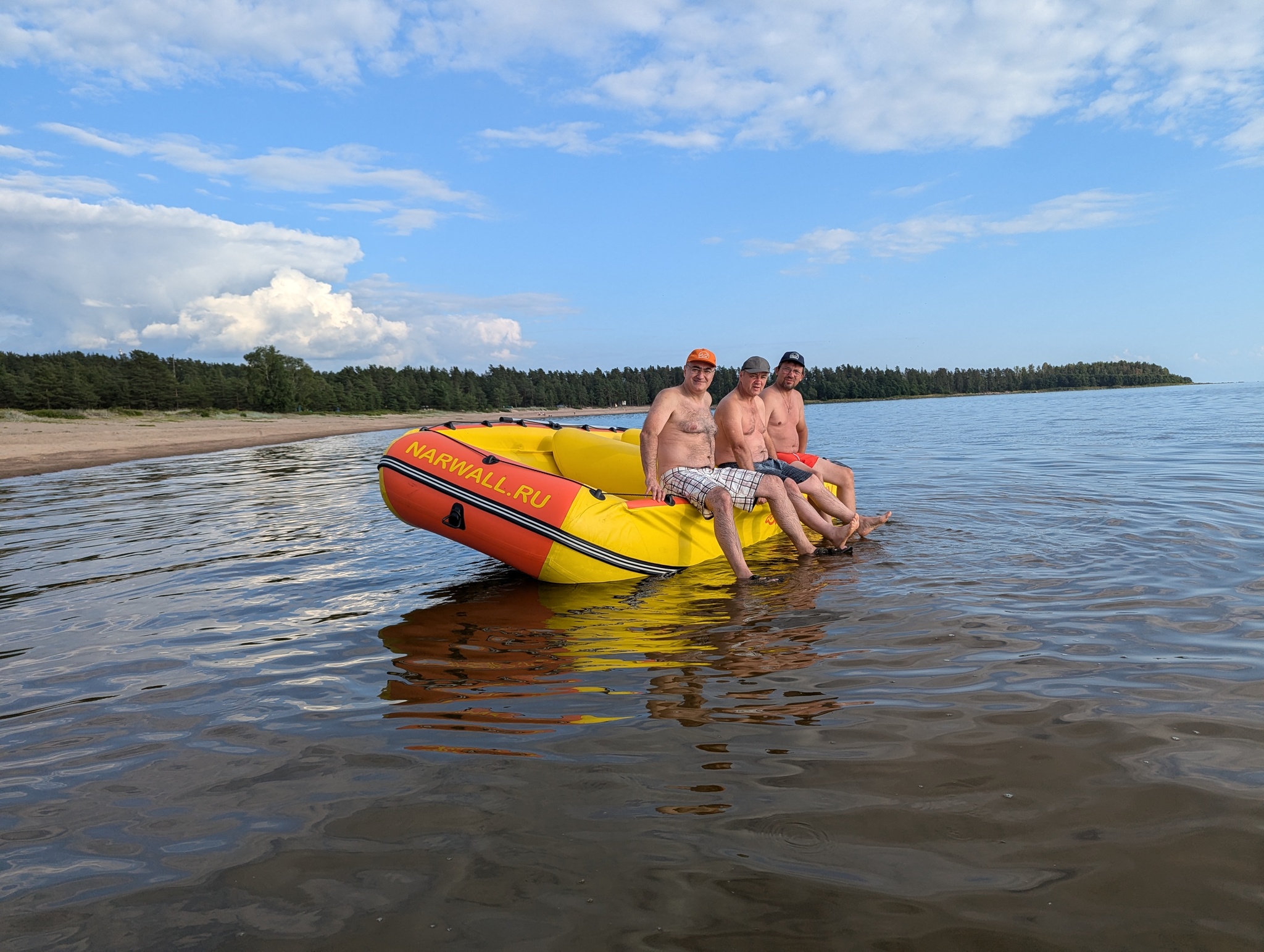 Pressure, unsinkability and stability tests - My, A boat, Fishing, Water tourism