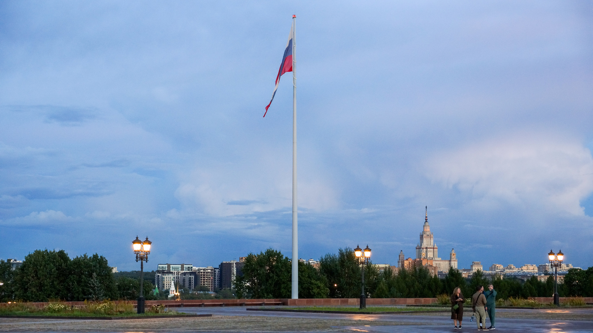 Victory Park - My, Victory park, The photo, Clouds, Longpost