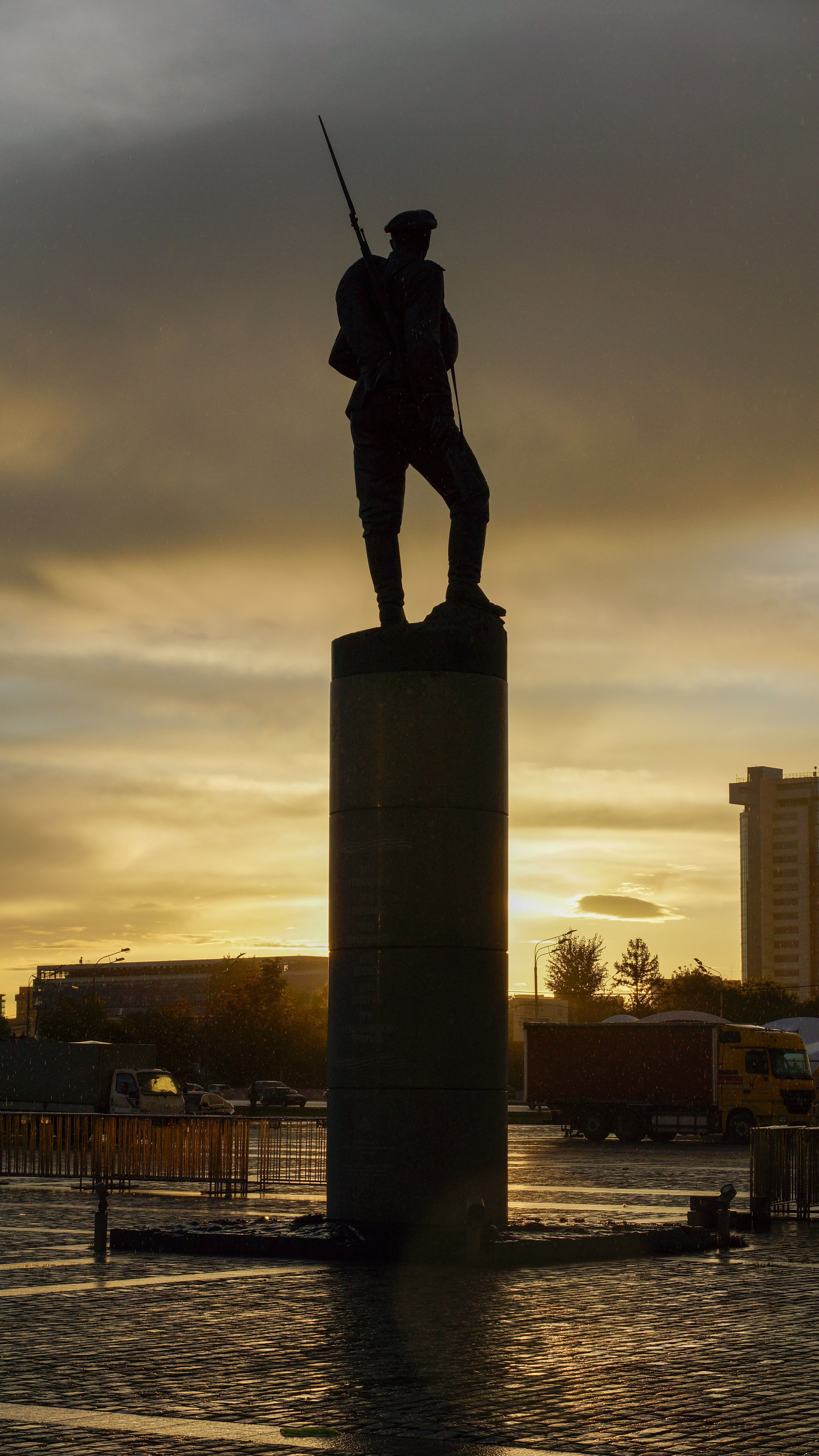 Victory Park - My, Victory park, The photo, Clouds, Longpost