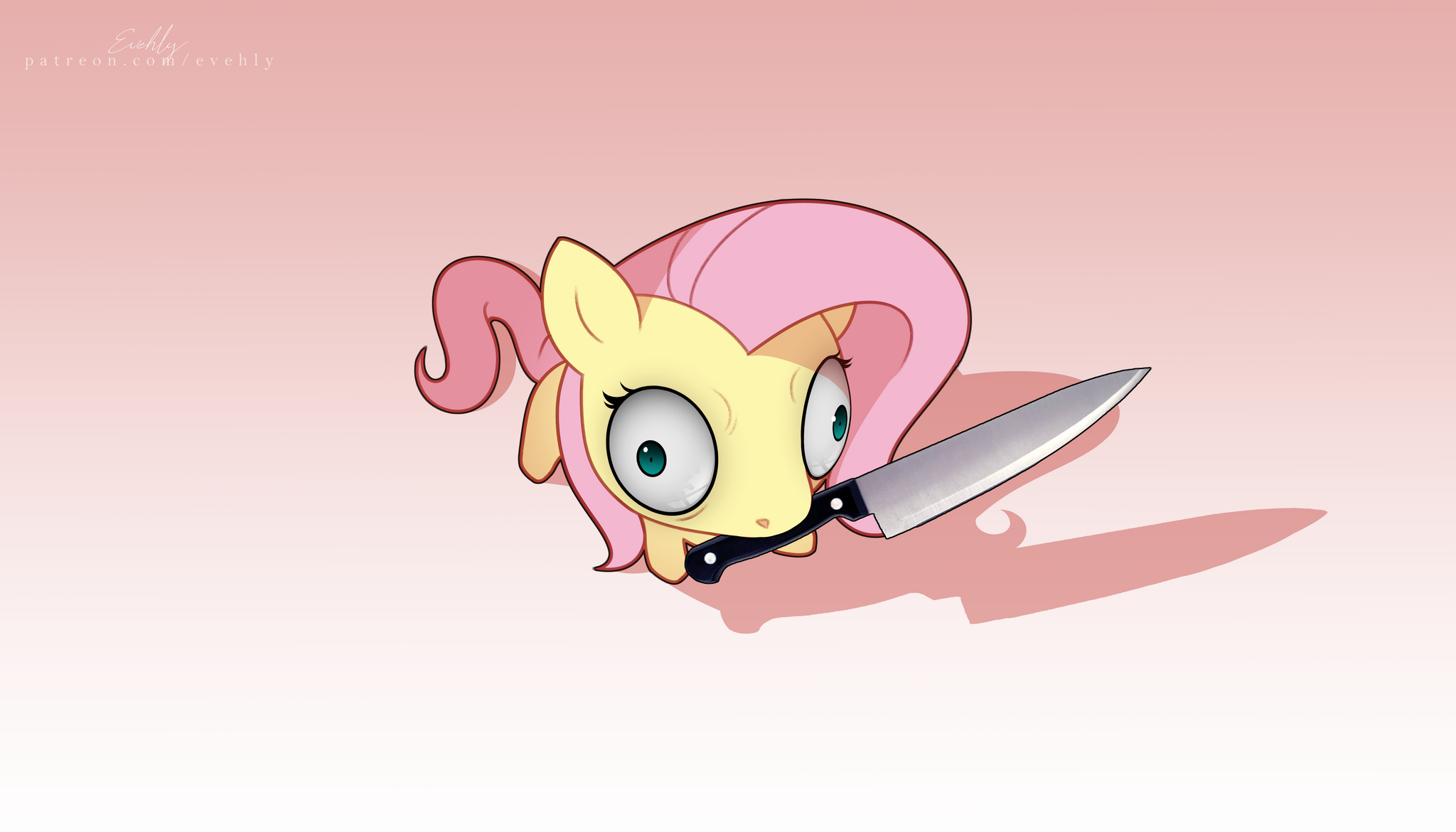 Someone stepped on an ant - My little pony, Fluttershy, Evehly