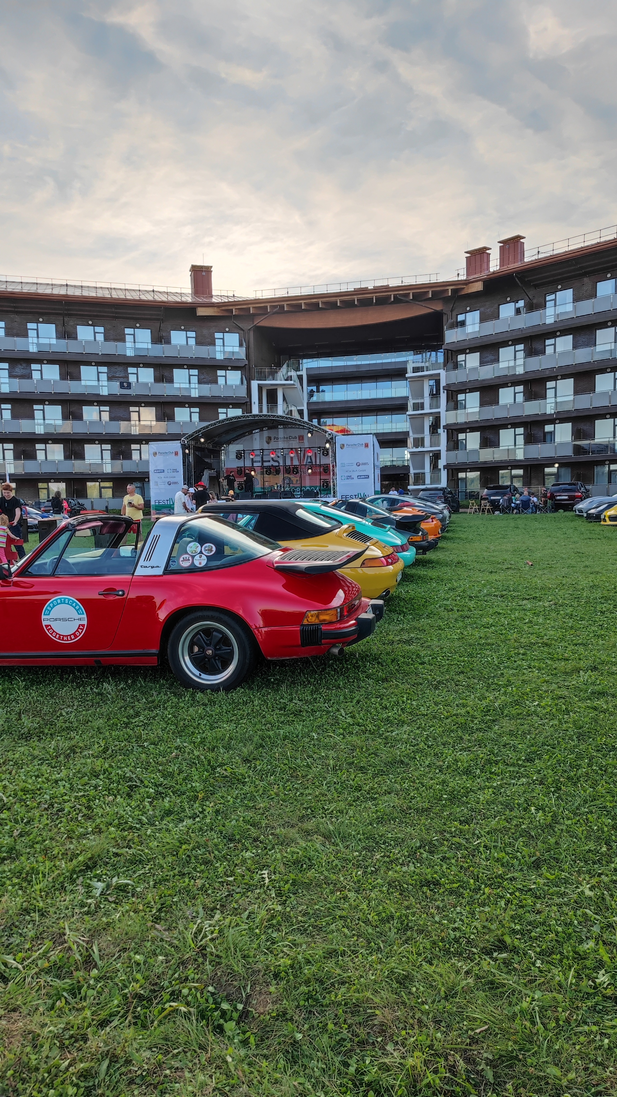 Фестиваль Порше клуба - Моё, Porsche, Авто, Автомобилисты, Ретроавтомобиль, Фестиваль, Выставка, Картина, Кастомизация, Длиннопост, Фотография