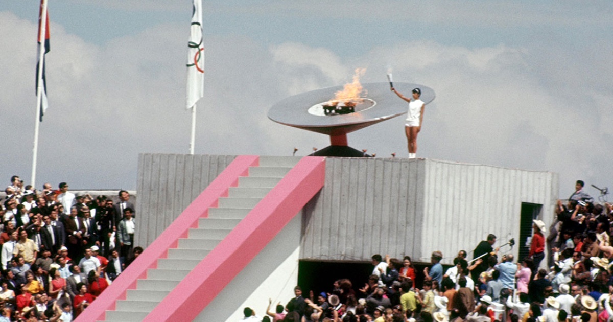 XIX Summer Olympic Games in Mexico City, 1968 - Olympic Games, 60th, Mexico, Longpost