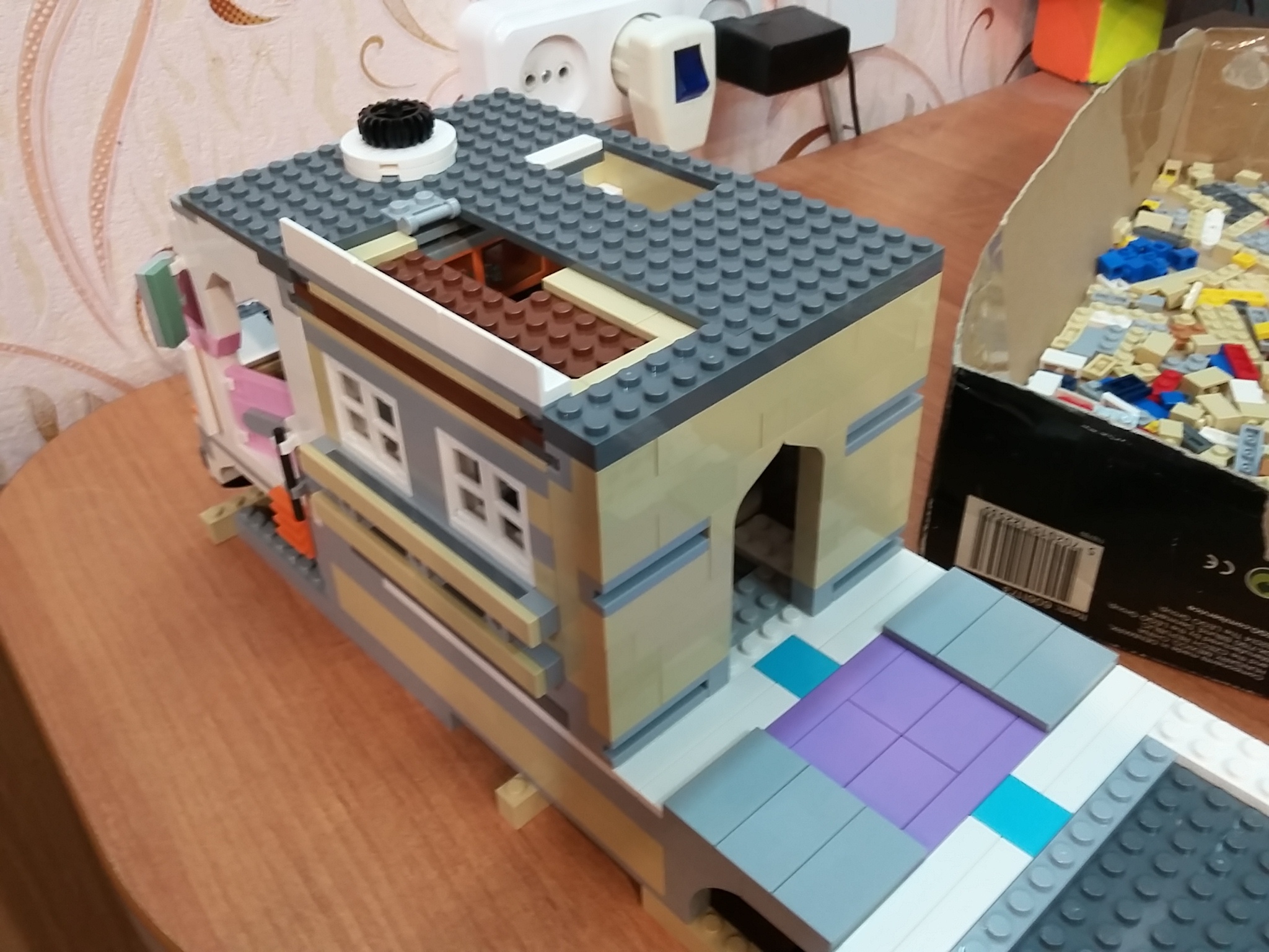 Mobile home - My, Lego, Van, Constructor, Toys, Video, Soundless, Longpost