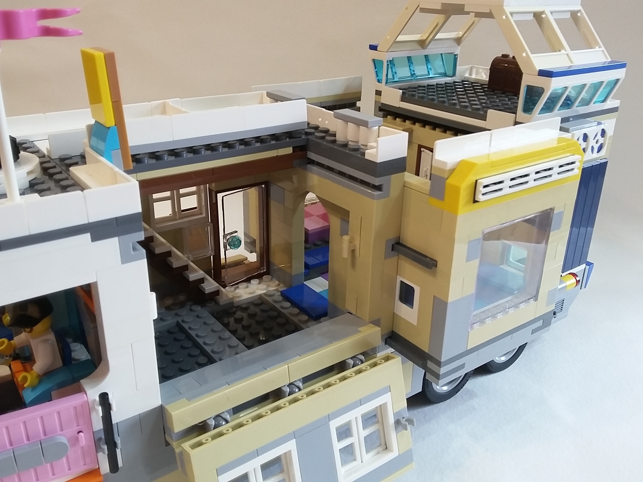 Mobile home - My, Lego, Van, Constructor, Toys, Video, Soundless, Longpost