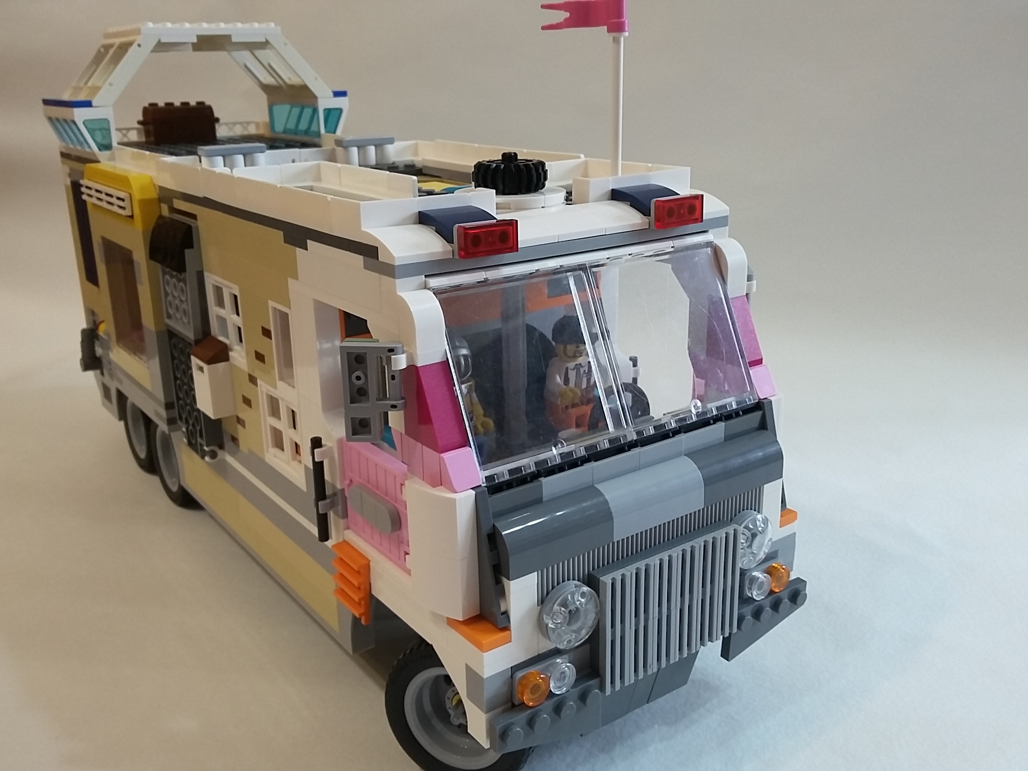 Mobile home - My, Lego, Van, Constructor, Toys, Video, Soundless, Longpost