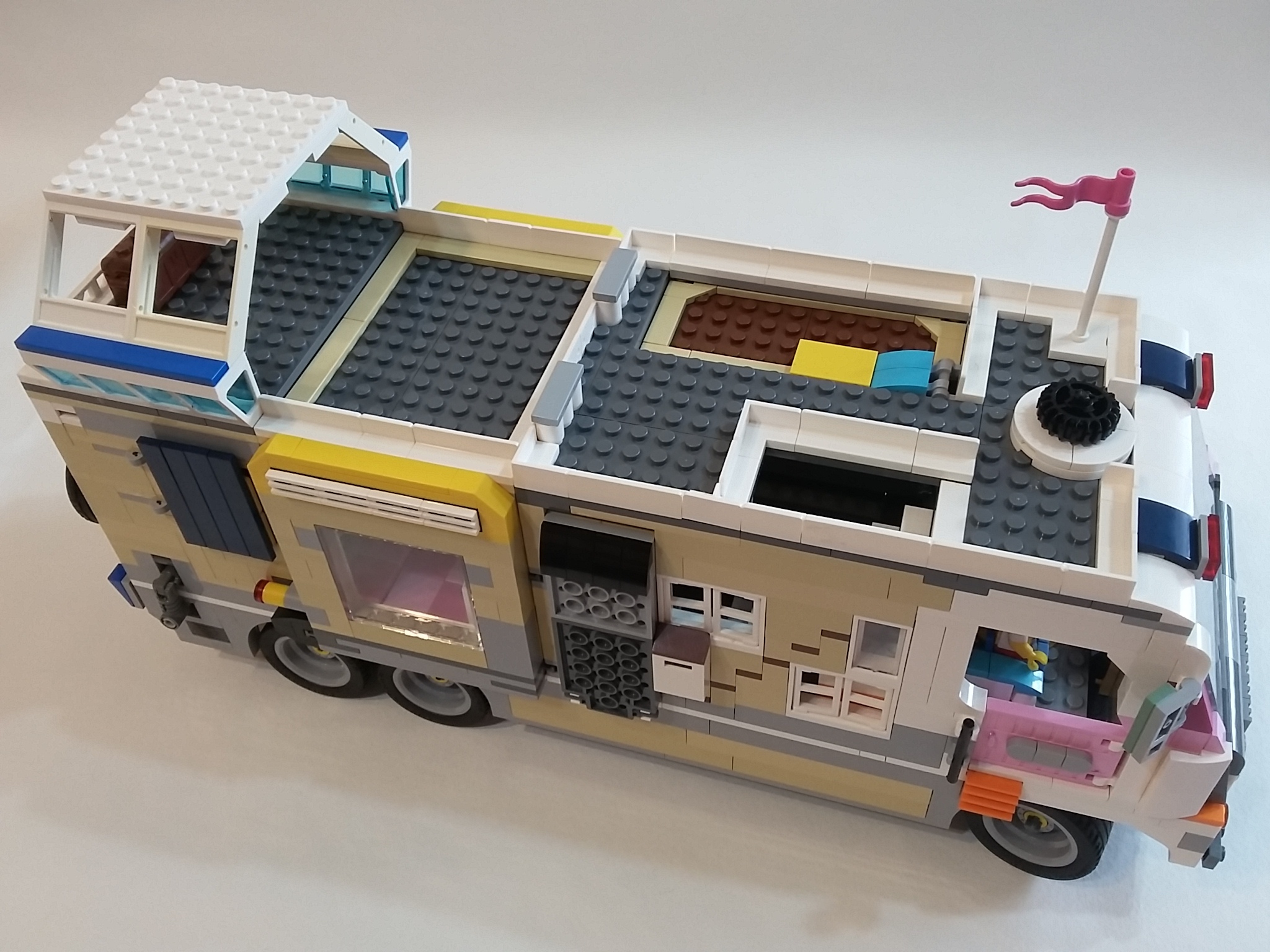 Mobile home - My, Lego, Van, Constructor, Toys, Video, Soundless, Longpost