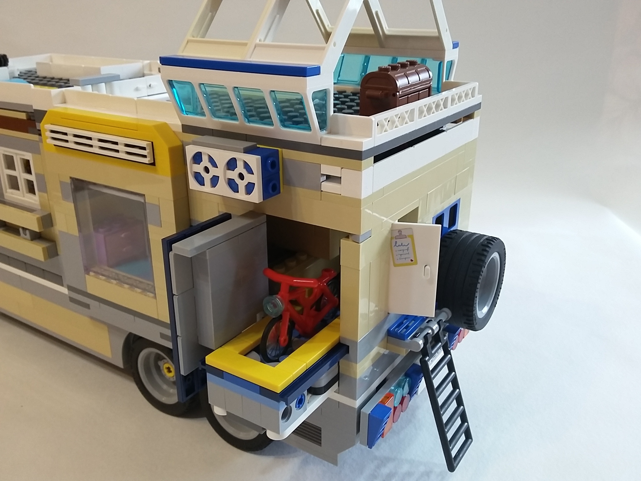 Mobile home - My, Lego, Van, Constructor, Toys, Video, Soundless, Longpost