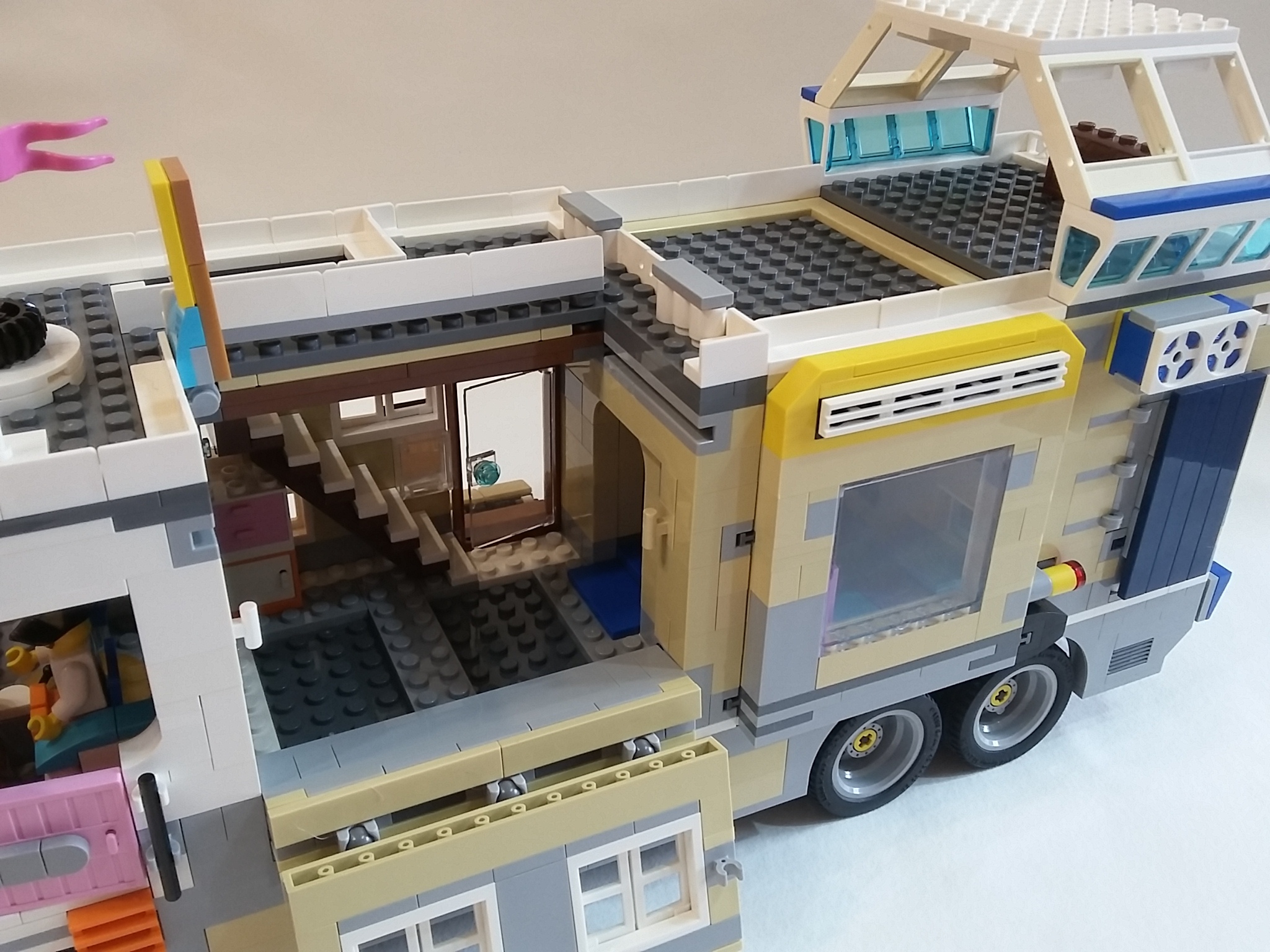 Mobile home - My, Lego, Van, Constructor, Toys, Video, Soundless, Longpost