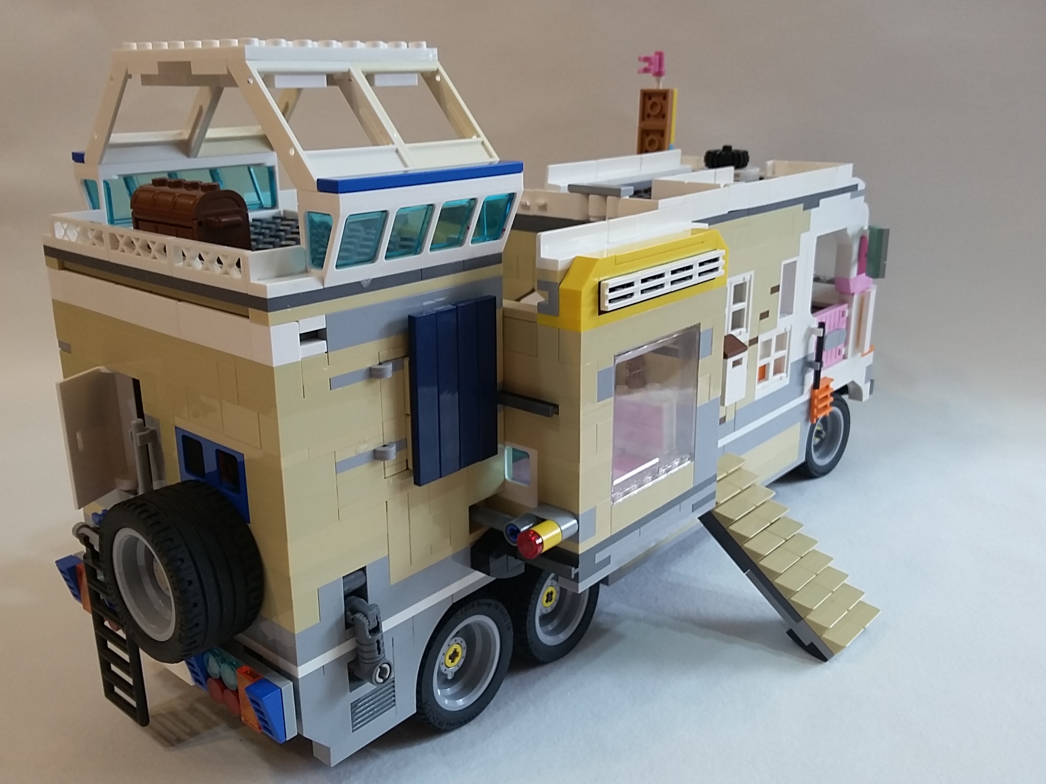 Mobile home - My, Lego, Van, Constructor, Toys, Video, Soundless, Longpost