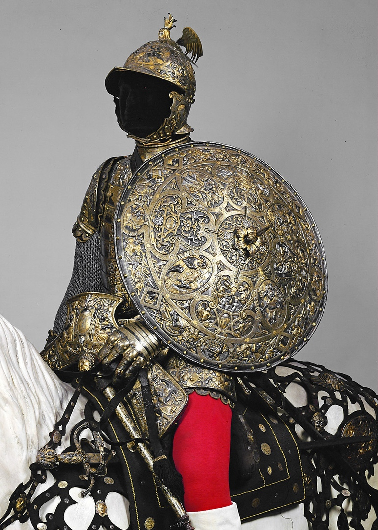 Milanese armor of Archduke Ferdinand II - 16th century, Milan, Holy Roman Empire, beauty, Historical photo, Armor, Armor, Longpost