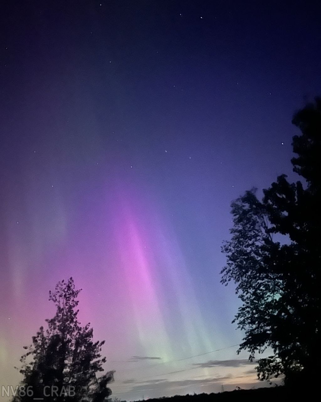 And they showed us beauty - Polar Lights, Sky, beauty, Nizhnevartovsk, Night, Longpost