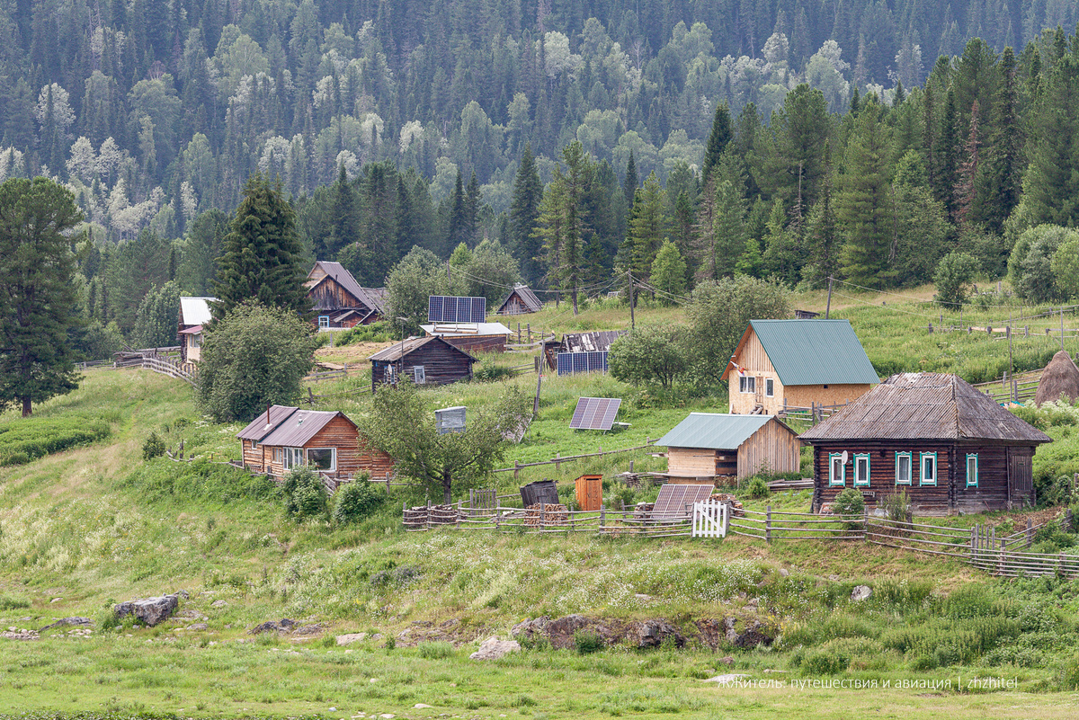 В тайге без дорог и электричества. Как живут люди в поселке Усть-Анзас - Моё, Путешествия, Путешествие по России, Деревня, Тайга, Кемеровская область - Кузбасс, Россия, Фотография, Этнография, Поселок, Горная Шория, Мрассу, Река, Длиннопост