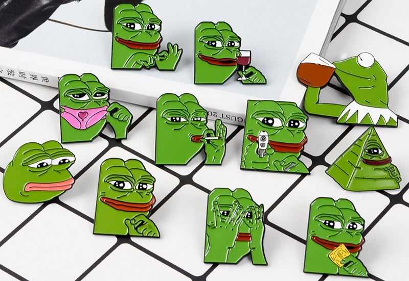 The same Pepe the Frog - Brooch, AliExpress, Frogs, Memes, Pepe