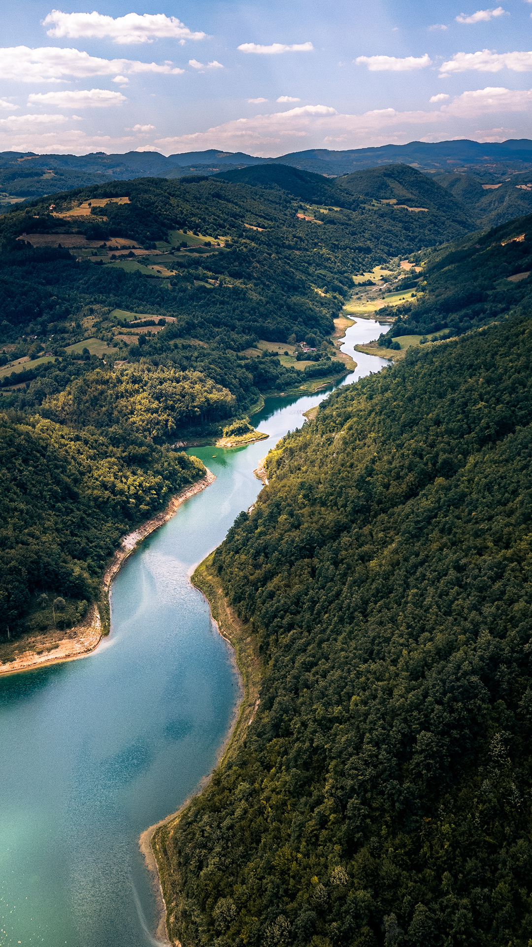 Black River, Divcibare, Serbia - My, Travels, The photo, River, Serbia, Quadcopter