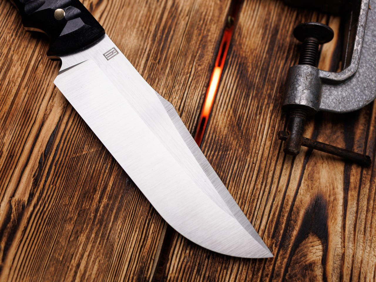 Hunting knives for sale - My, Knife, Handmade, Needlework without process, Longpost