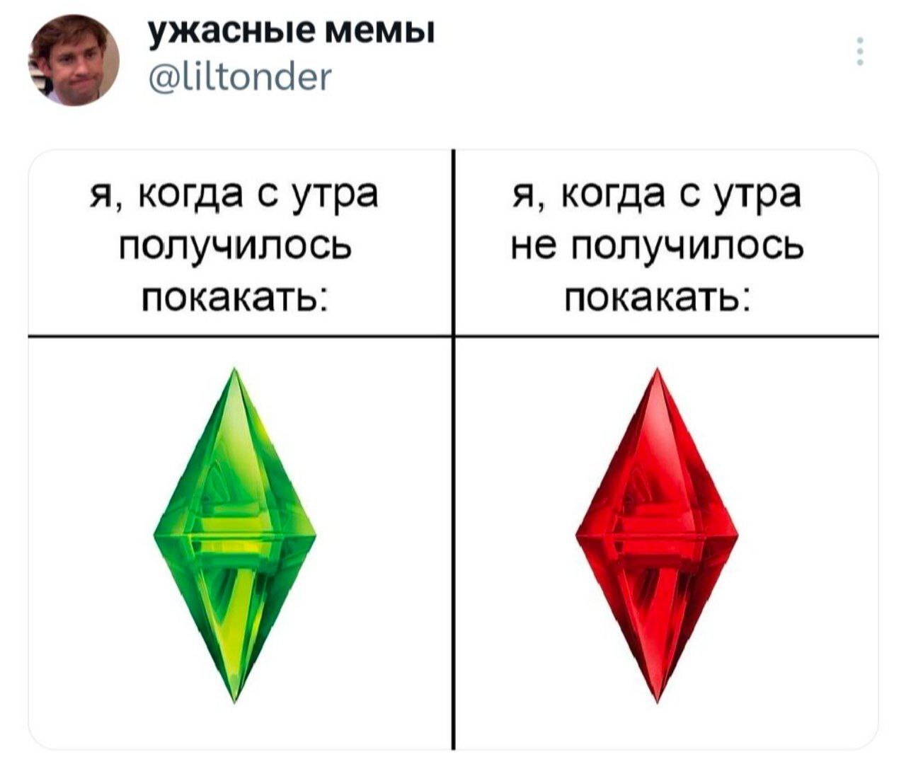 Вся жизнь игра - Юмор, Картинка с текстом, Мемы, The Sims, Туалетный юмор