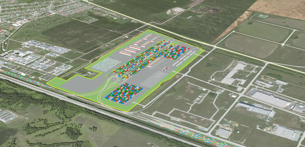 Continuation of the post “The largest logistics center in the Urals was opened near Yekaterinburg for 5.4 billion (a total of 12 billion rubles will be invested there)” - news, Russia, Logistics, Yekaterinburg, Railway, Container, Longpost, China, Sdelanounas ru, Novosibirsk, Reply to post