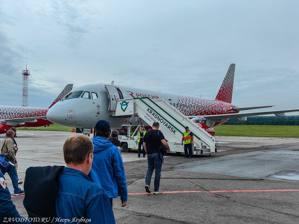 Международный аэропорт Красноярск - Моё, Промышленность, Российское производство, Завод, Производство, Гражданская авиация, Авиация, Аэропорт, Красноярск, Путешествие по России, Города России, Длиннопост