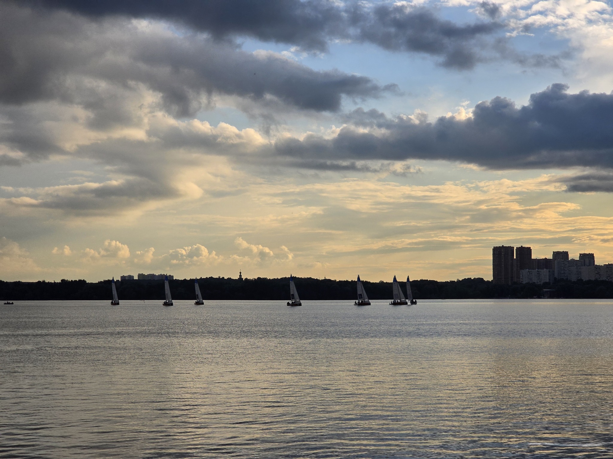 Moscow evening - My, The photo, Moscow, Evening, Landscape