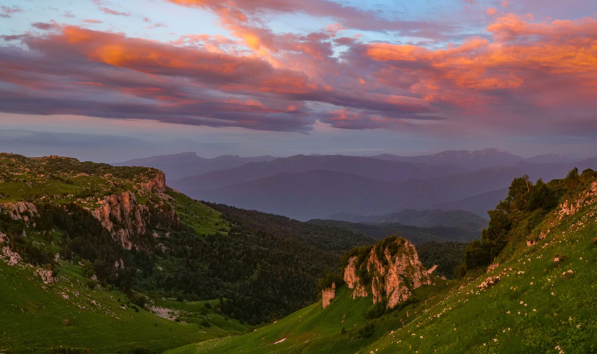 Caucasus 2024 - My, Mountain tourism, Tourism, The photo, The mountains, Travels, The rocks, Caucasus, Oshten, Longpost