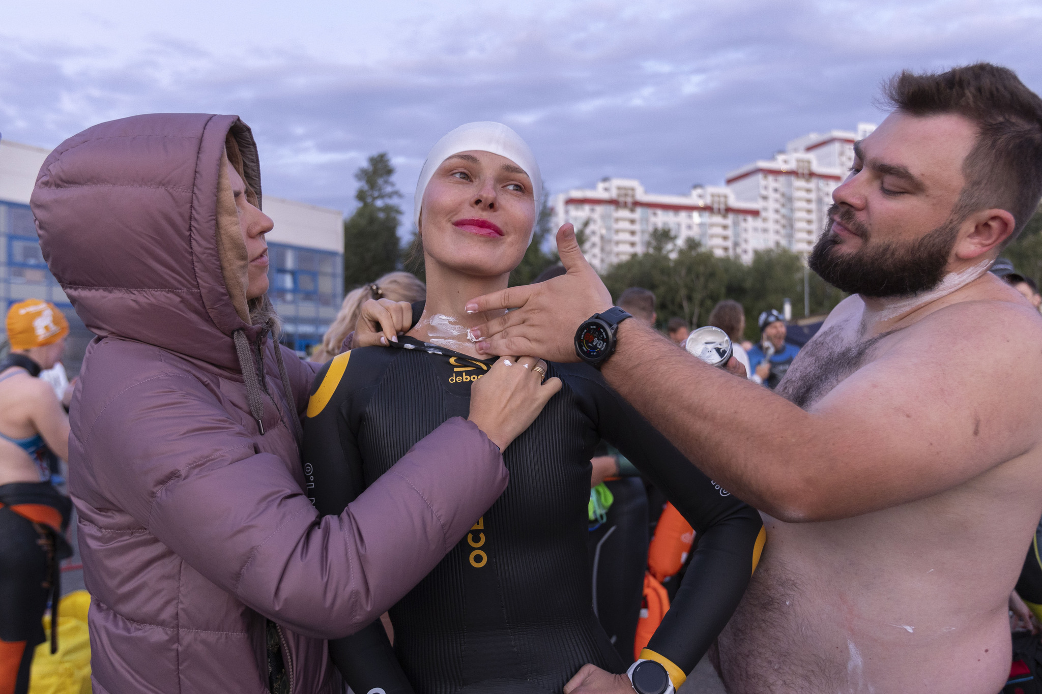 Тринадцать мостов Питера - Моё, Спорт, Санкт-Петербург, Плавание, Река, Спортивные девушки, Видео, Вертикальное видео, Длиннопост