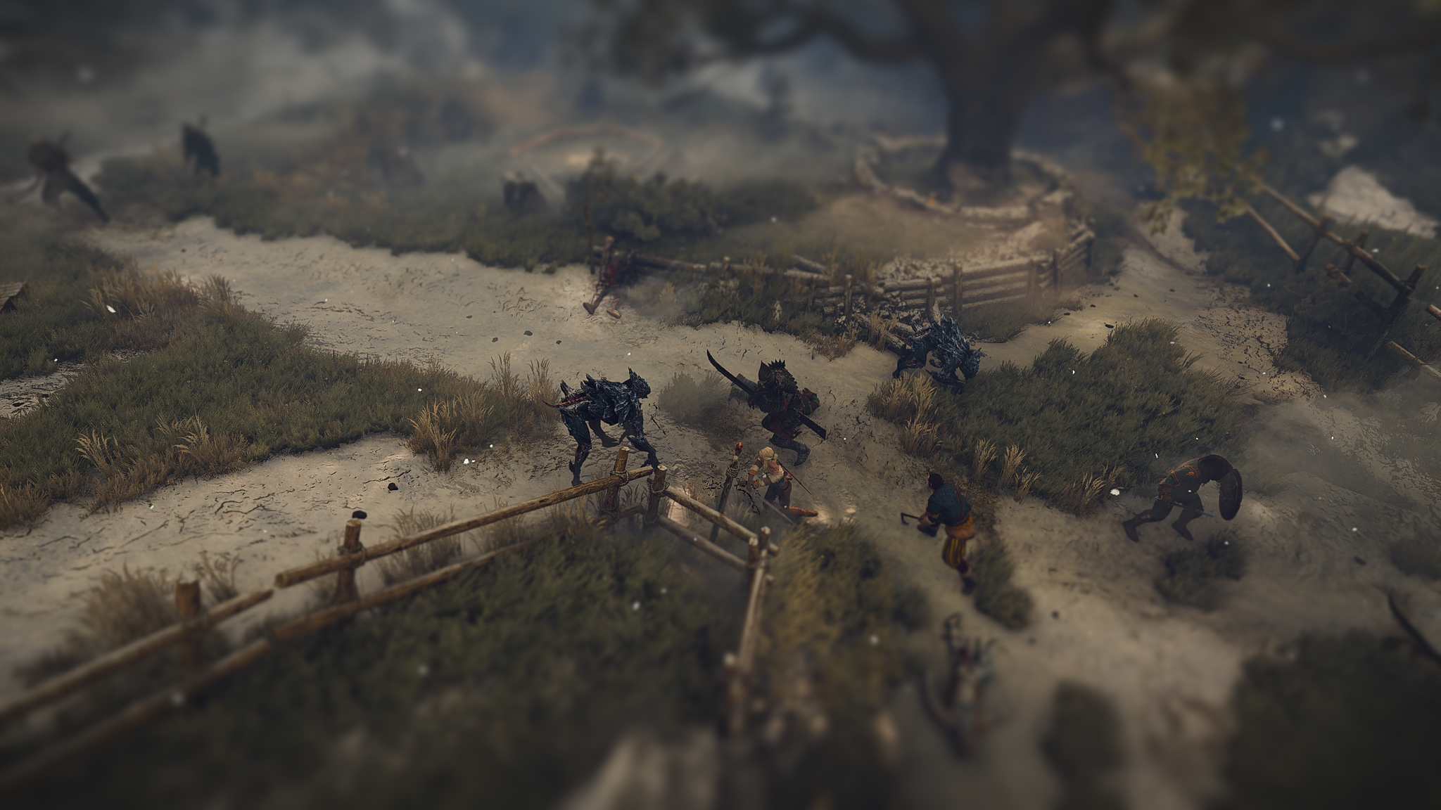 Isometric Witcher - My, Witcher, The Witcher 3: Wild Hunt, Geralt of Rivia, Ciri, Isometric, Screenshot, RPG, Computer games, Longpost