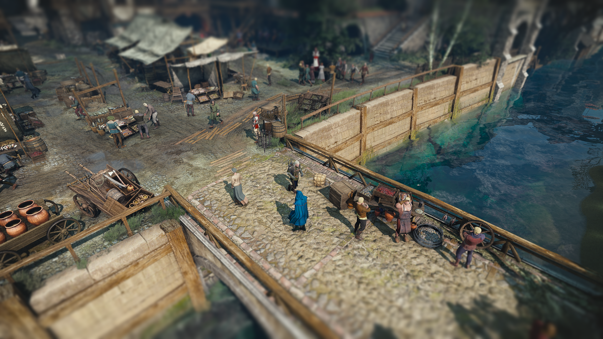 Isometric Witcher - My, Witcher, The Witcher 3: Wild Hunt, Geralt of Rivia, Ciri, Isometric, Screenshot, RPG, Computer games, Longpost