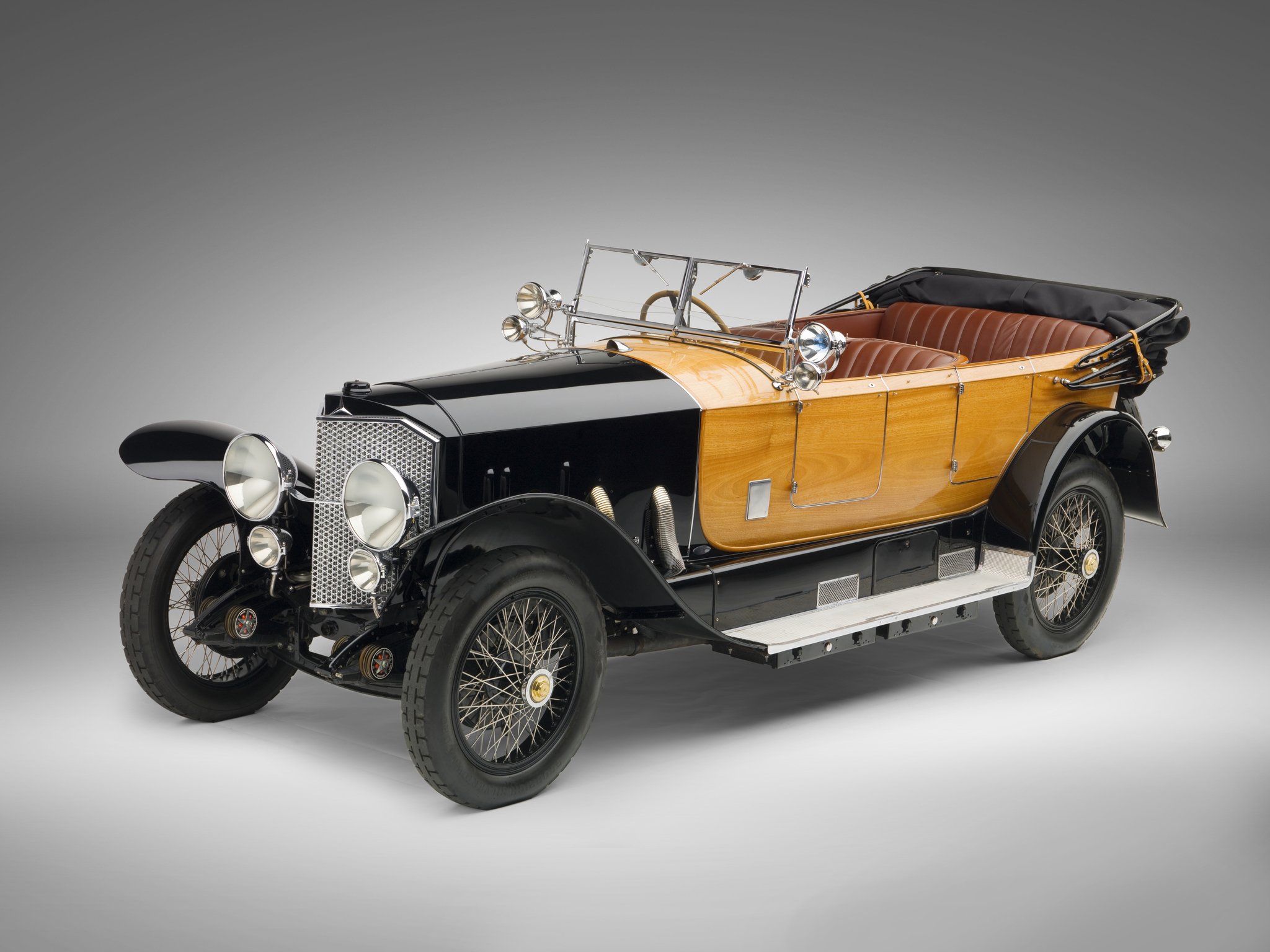 Mercedes 28-95 Sport Phaeton - Ретроавтомобиль, История автомобилей, Мерседес, 1924, Длиннопост