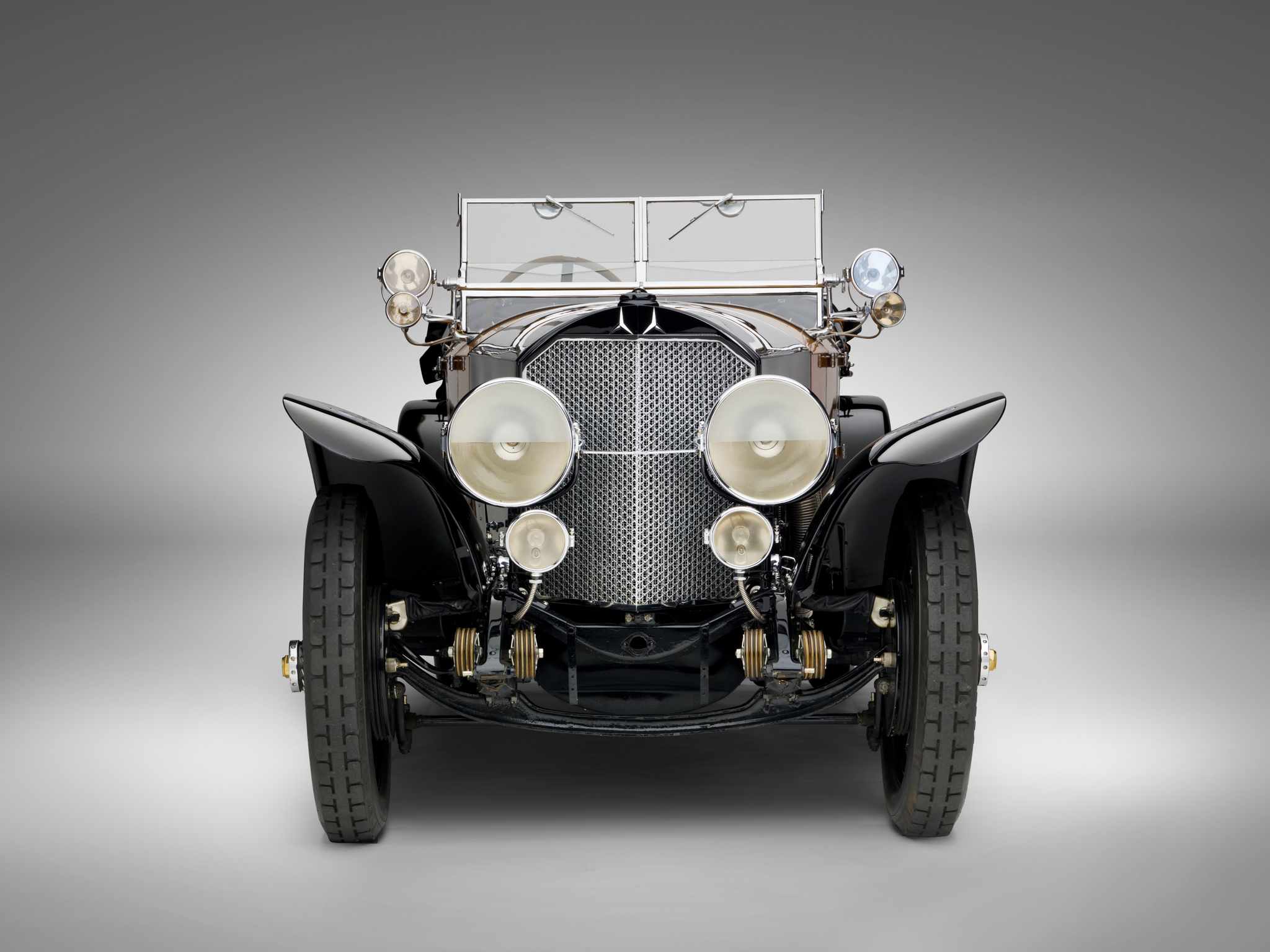 Mercedes 28-95 Sport Phaeton - Ретроавтомобиль, История автомобилей, Мерседес, 1924, Длиннопост