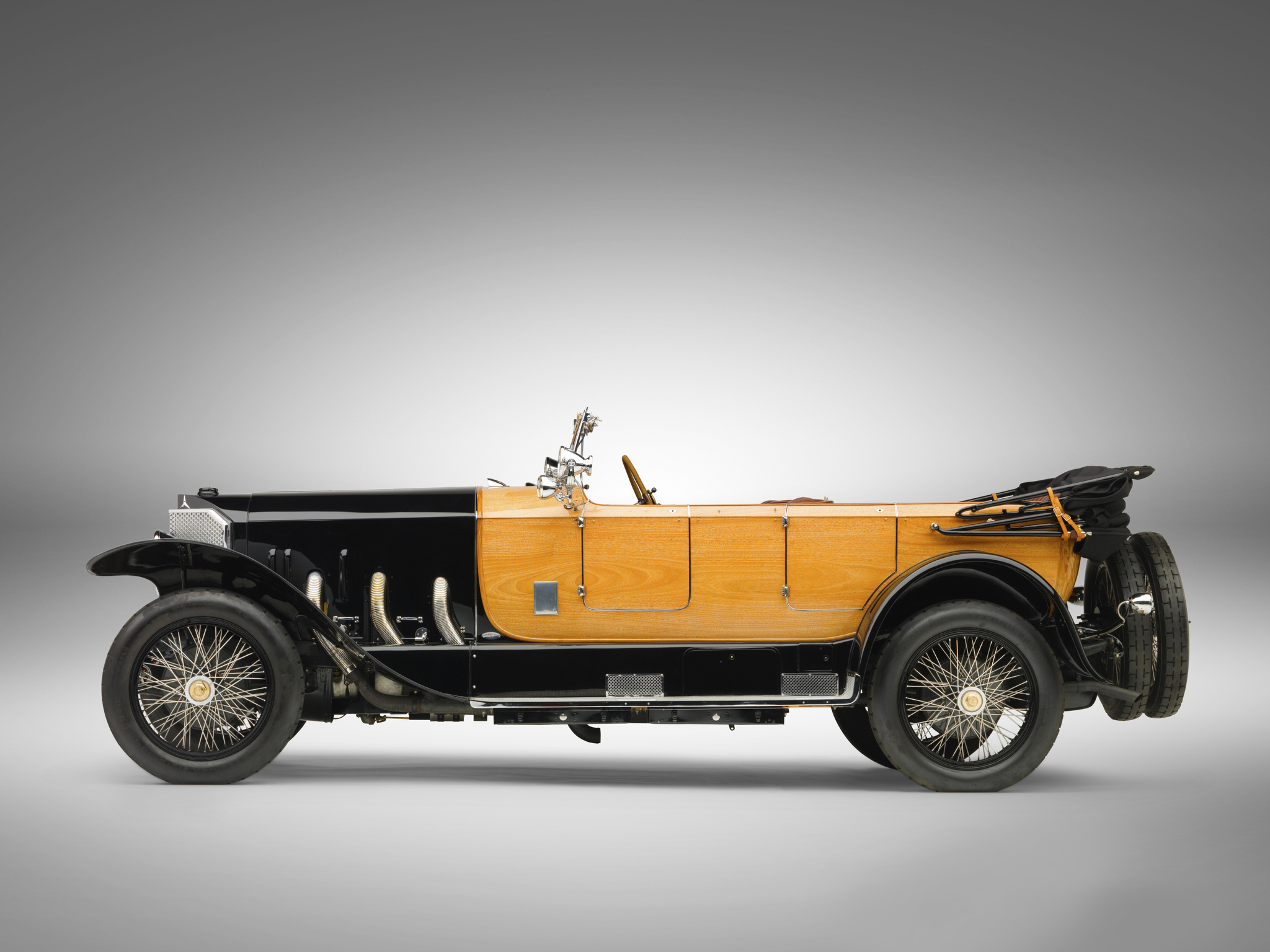 Mercedes 28-95 Sport Phaeton - Ретроавтомобиль, История автомобилей, Мерседес, 1924, Длиннопост