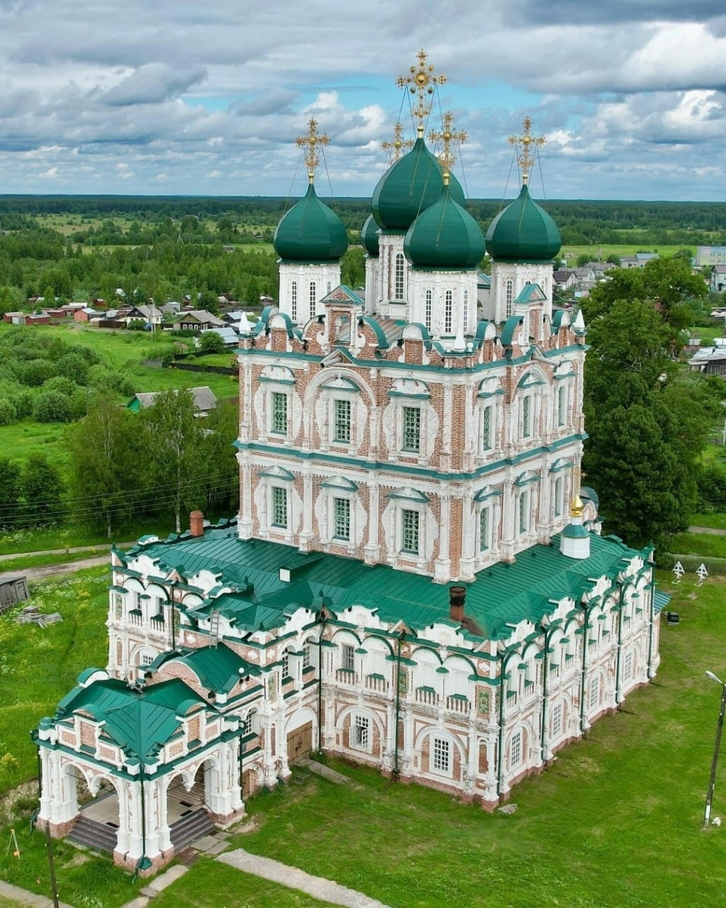 Vvedensky Cathedral, Solvychegodsk, Arkhangelsk region - The cathedral, Arkhangelsk region, The photo, Religion, Christianity