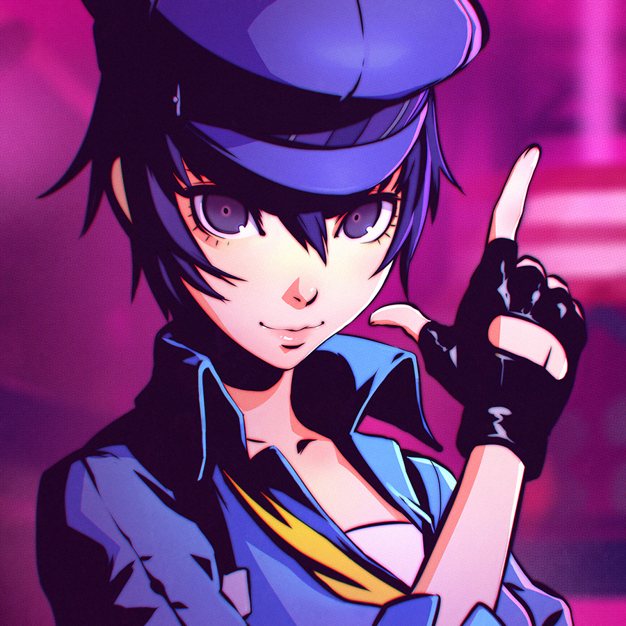 Detectives - Ilya Kuvshinov, Art, Anime, Anime art, Persona, Persona 4, Amagi Yukiko, Chie Satonaka, Kujikawa Rise, Game art, Games, Naoto Shirogane, Longpost