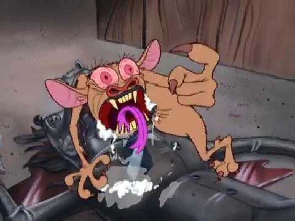 Ren and Stimpy: a symphony of horror. The story of the most vile and creepy animated series of the dashing 90s. Part one - Animated series, Ren and Stimpy's Show, Surrealism, Animation, 90th, Nostalgia, Movie review, New films, Film and TV series news, Longpost