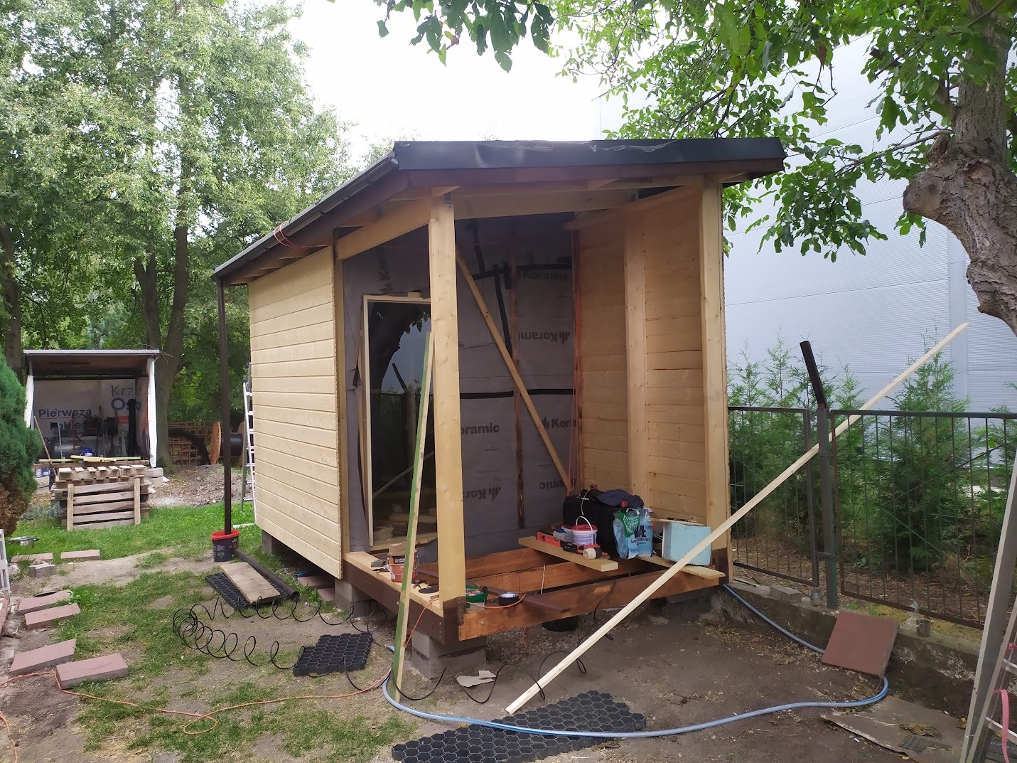 The history of the construction of my sauna - My, With your own hands, Crafts, Sauna, Longpost