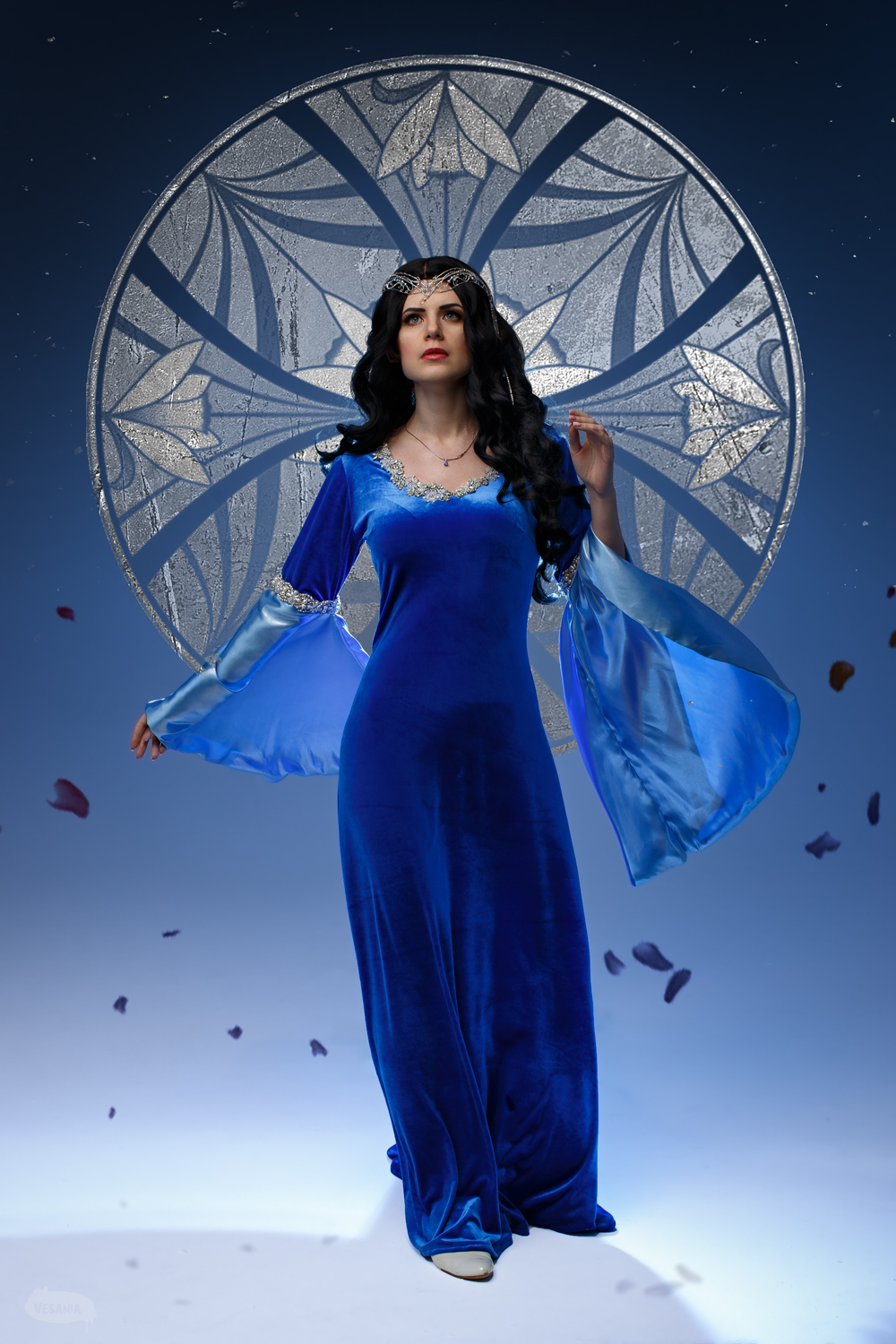 Cosplay Luthien Tinuviel from The Silmarillion - My, Tolkien, Tolkien's Legendarium, Luthien, Beren and Luthien, Lord of the Rings, Cosplay, Longpost, The photo