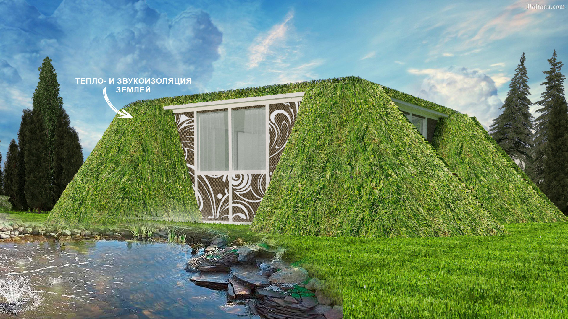 Affordable eco-house Earthbag (in the style of a Hobbit house) - My, The property, Lodging, Architecture, Longpost