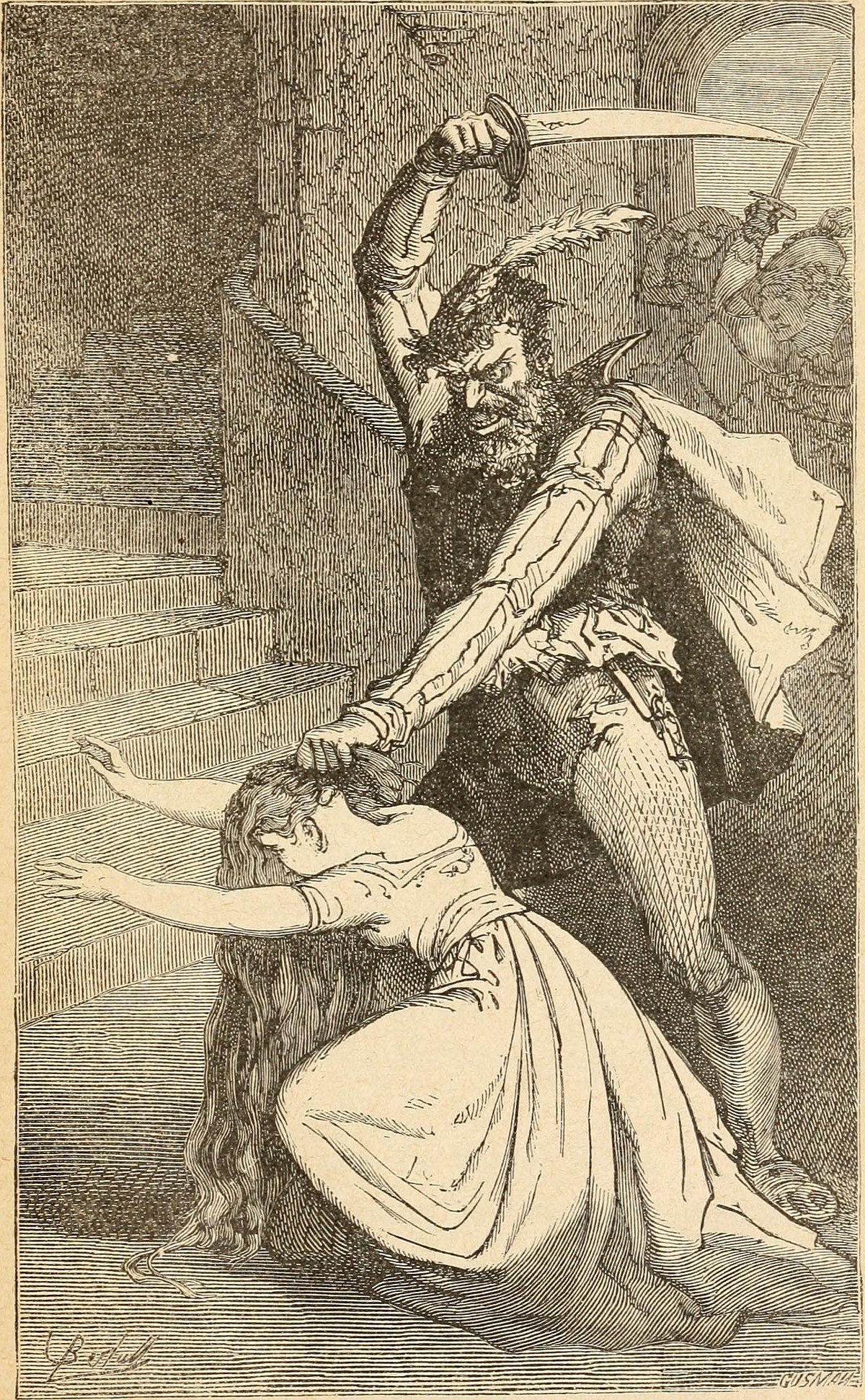 He dismembered women in the basement and forbade his wife to go there - My, Negative, Maniac, Melodrama, Story, The brothers grimm, Perrault, Drama, Thriller, Murder, Fairy tale for adults, Crime, Middle Ages, Art, Literature, Relationship, What to read?, Longpost, Charles Perrault