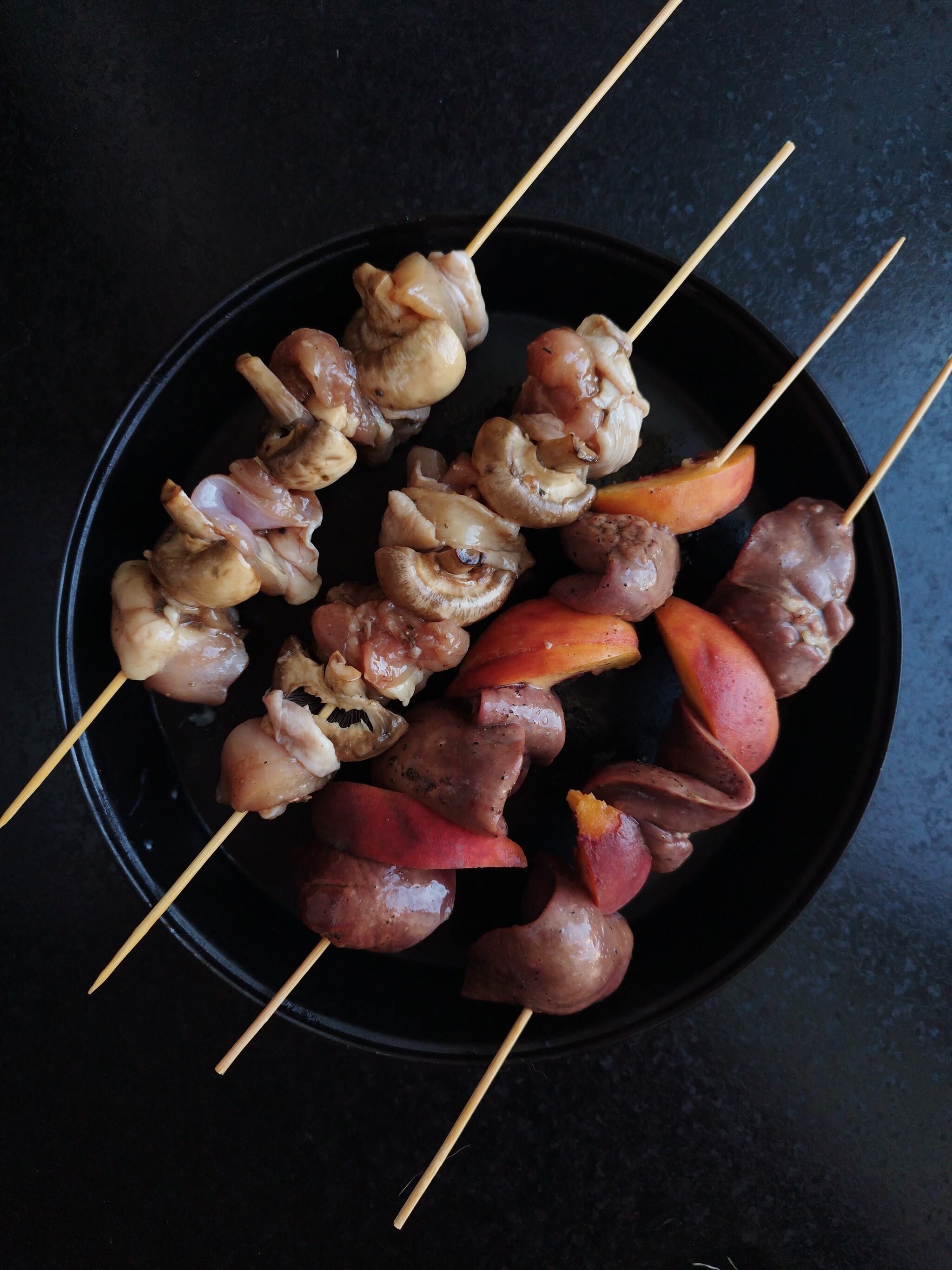 Ax porridge: chicken skewers in the oven. Food for 206 rub. - My, Food, Cooking, Recipe, Saving, Ax porridge, Longpost