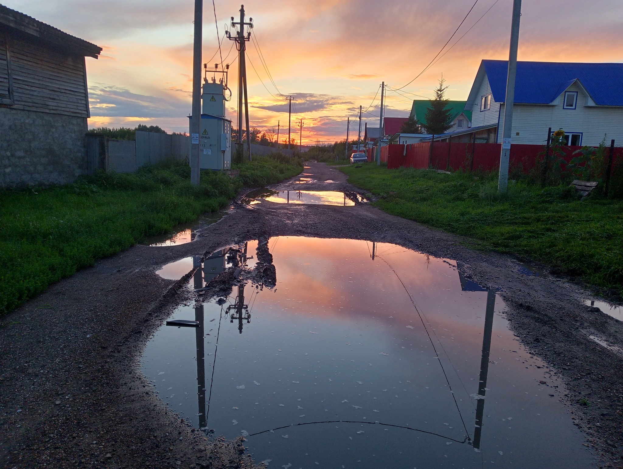 Evening walk - Life stories, Walk, Sunset, The photo, Longpost