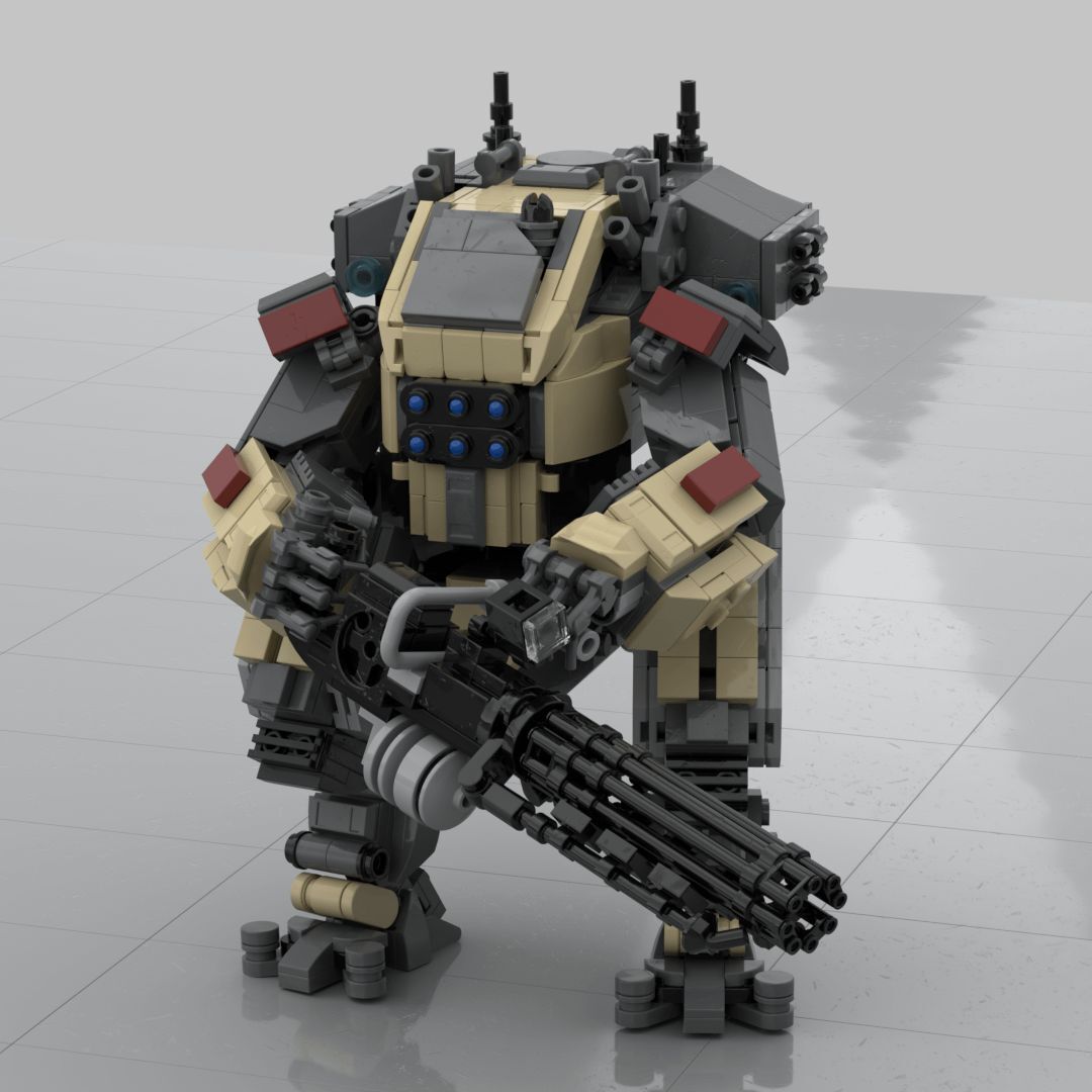 #MOC of the day Legion from Titanfall 2 by computer073 - Lego, Moc, Constructor, Titanfall, Titanfall 2, Modeling, Assembly, Longpost